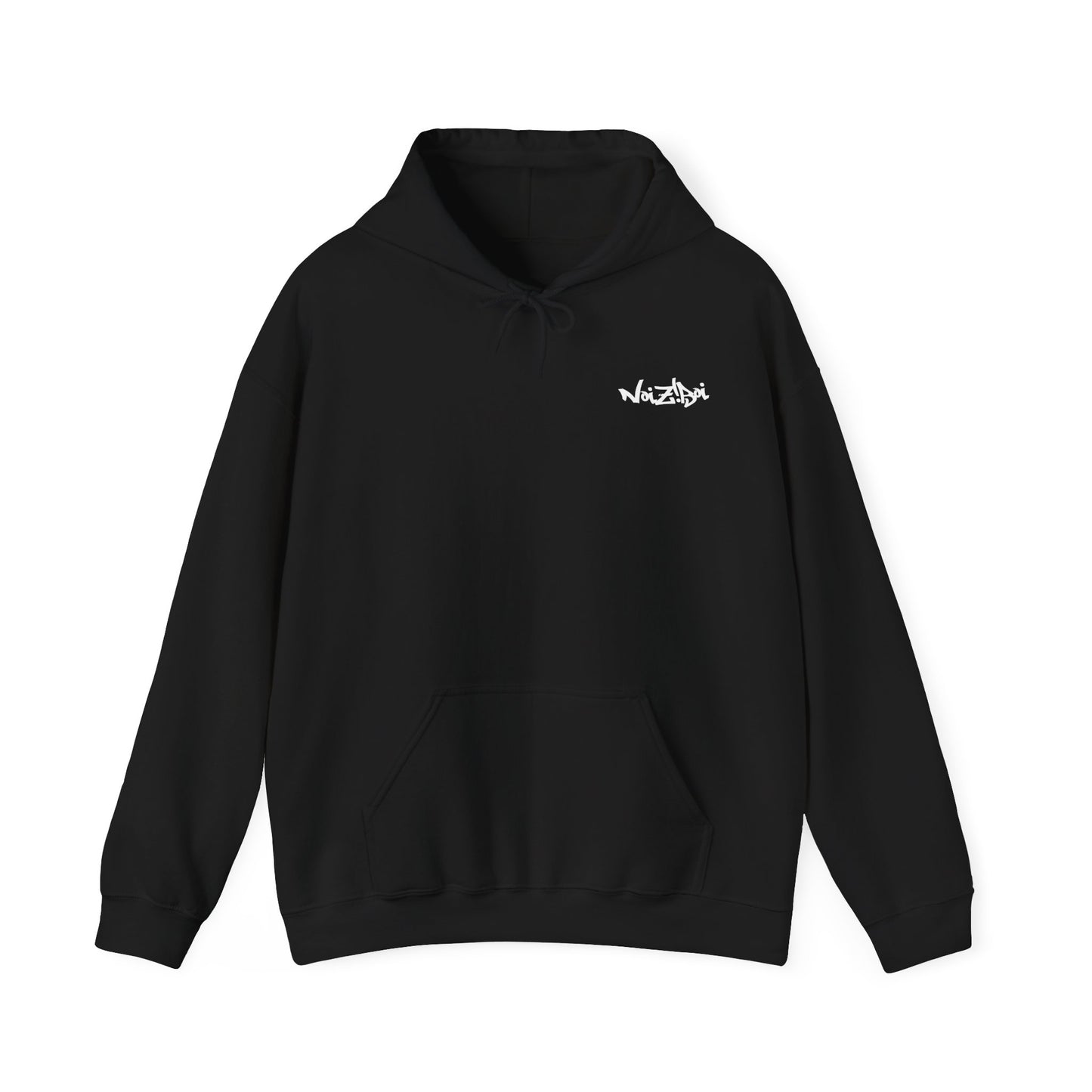 NOIZIBOI LIGHT LOGO 'MOST WANTED' HOODIE