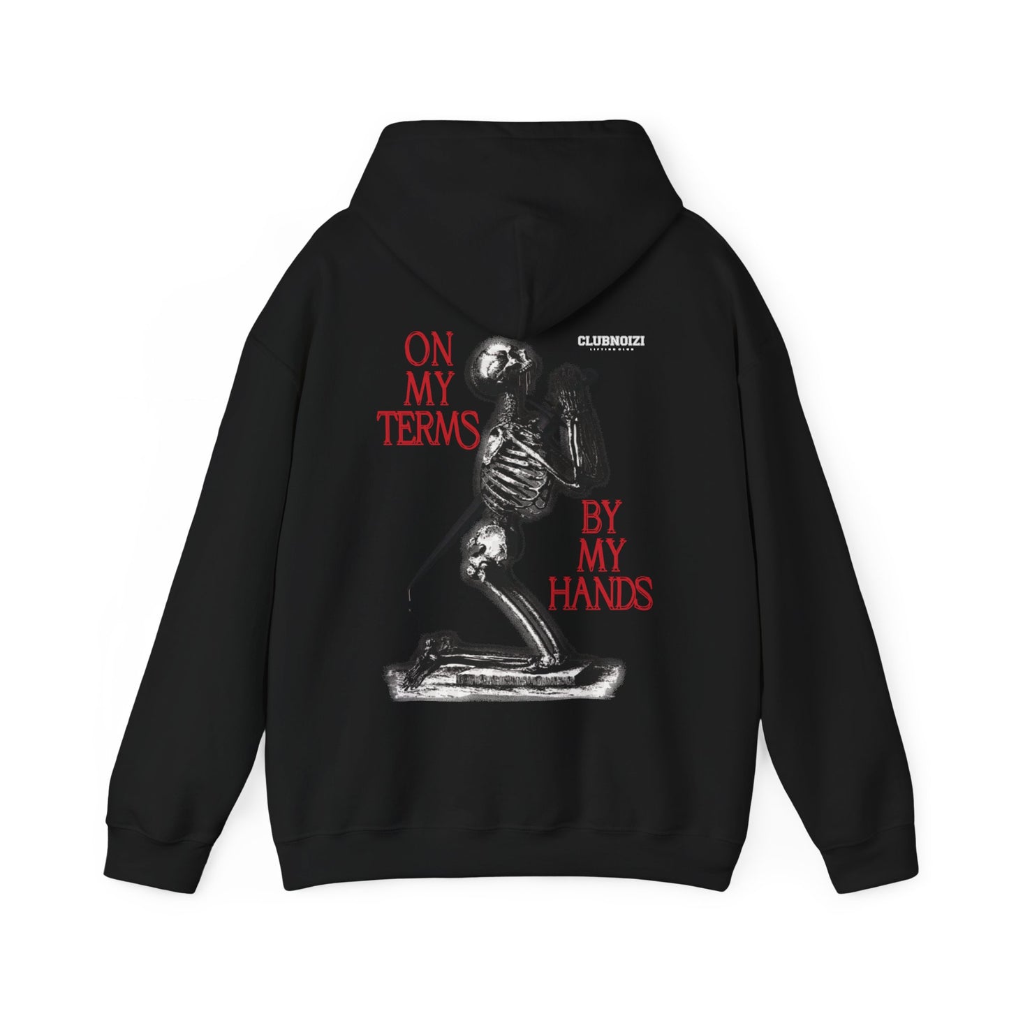 ASCETICISM 'ON MY TERMS - BY MY HANDS' HOODIE
