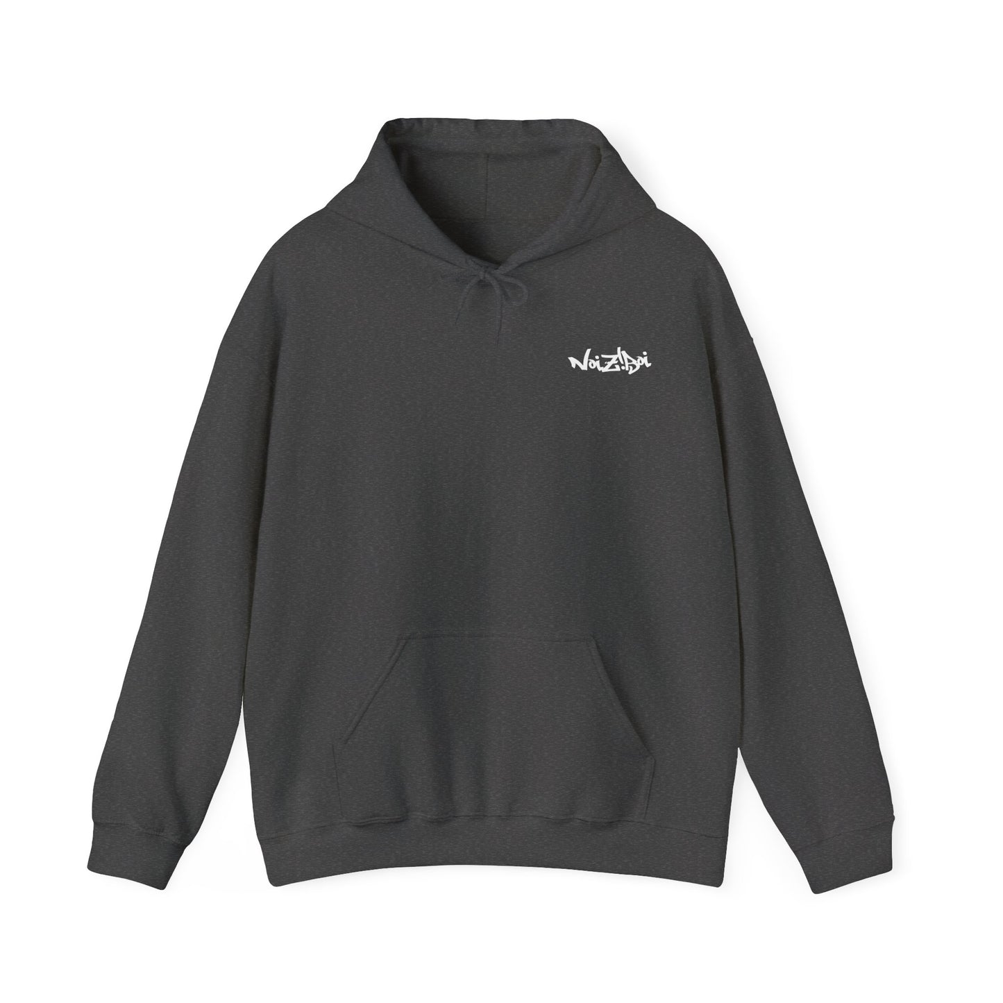 NOIZIBOI LIGHT LOGO 'MOST WANTED' HOODIE