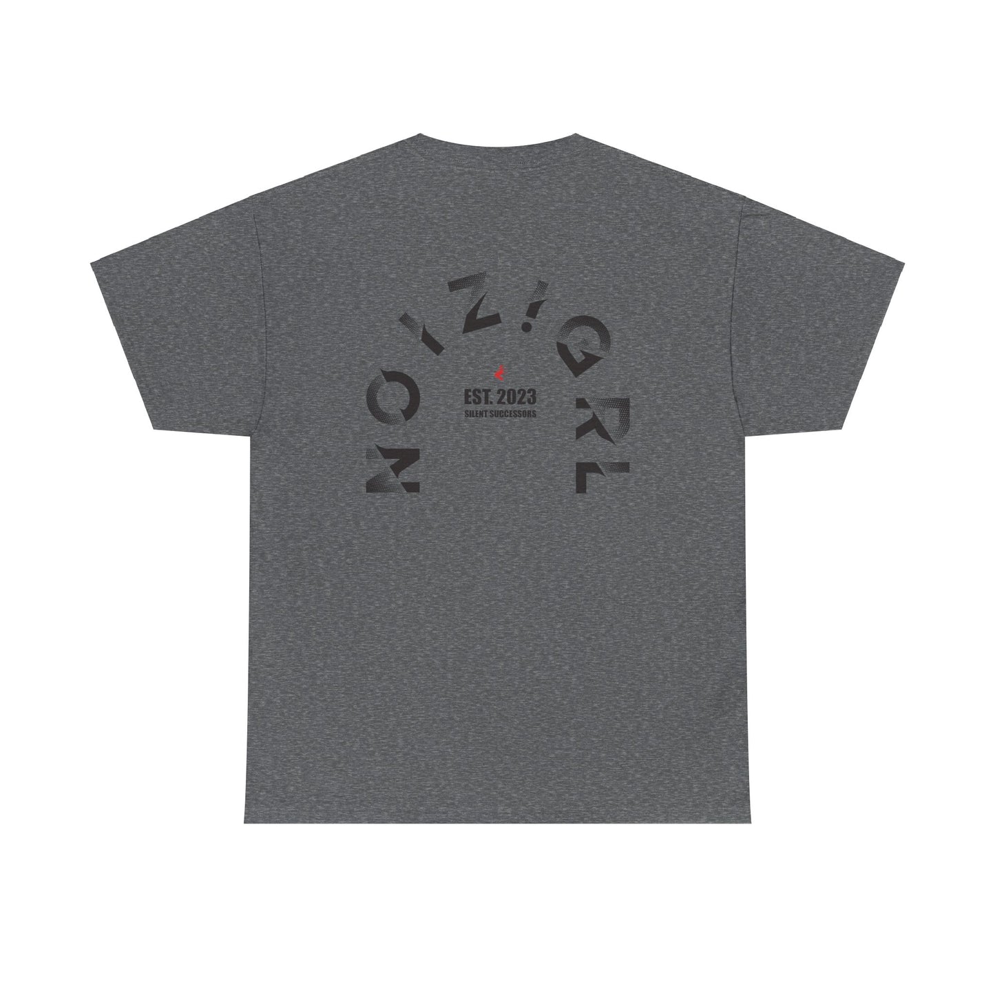 NOIZIGRL CURLED DARK LOGO TEE