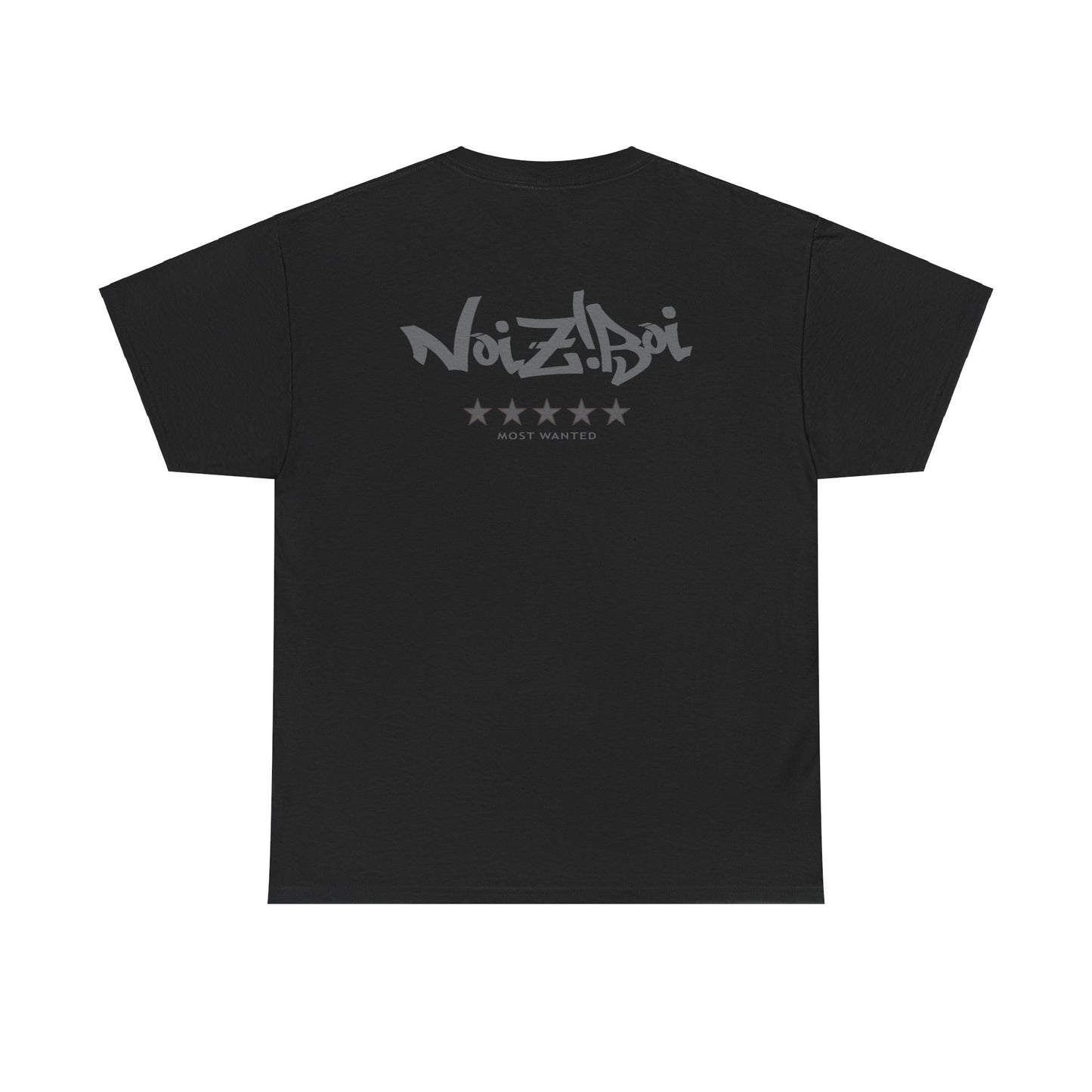 NOIZIBOI DARK LOGO 'MOST WANTED' TEE