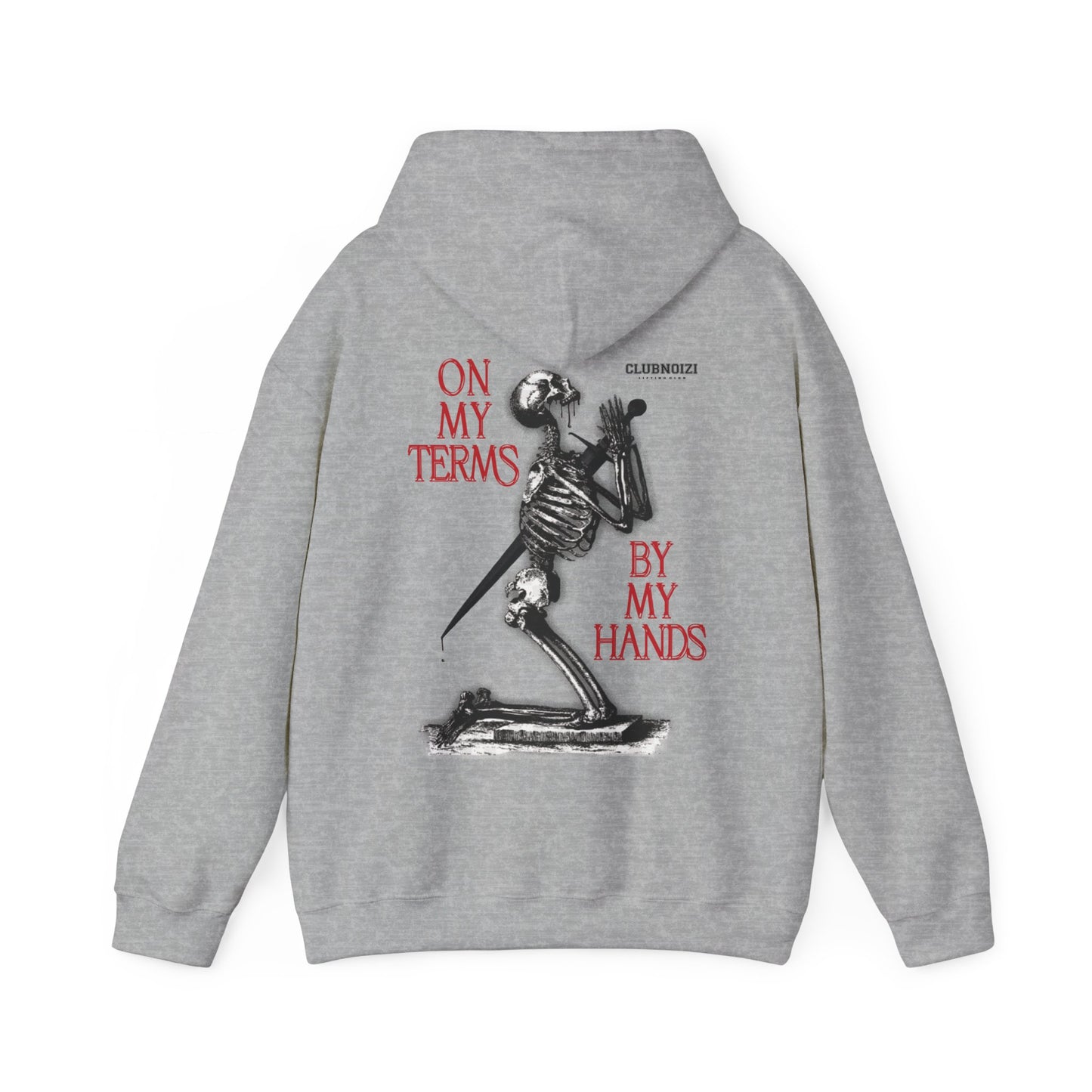 ASCETICISM 'ON MY TERMS - BY MY HANDS' HOODIE