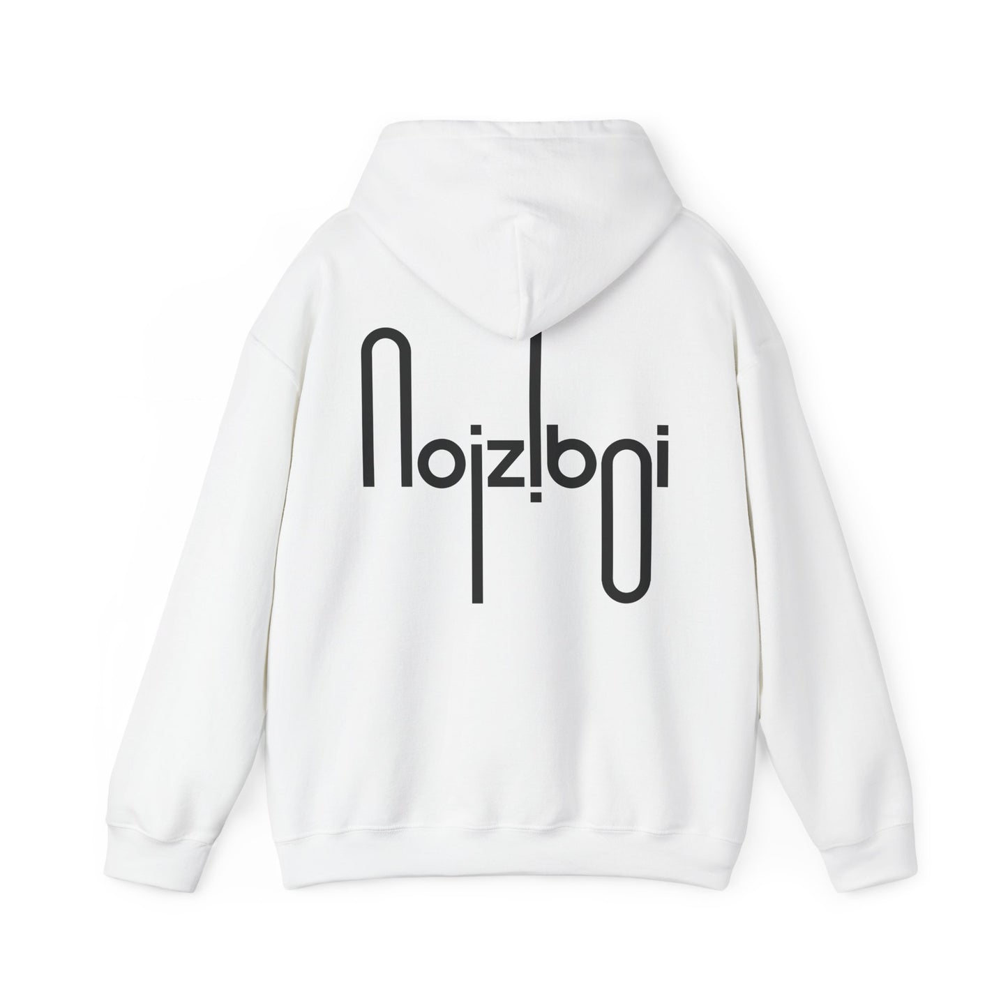 NOIZIBOI STRETCHED LOGO HOODIE