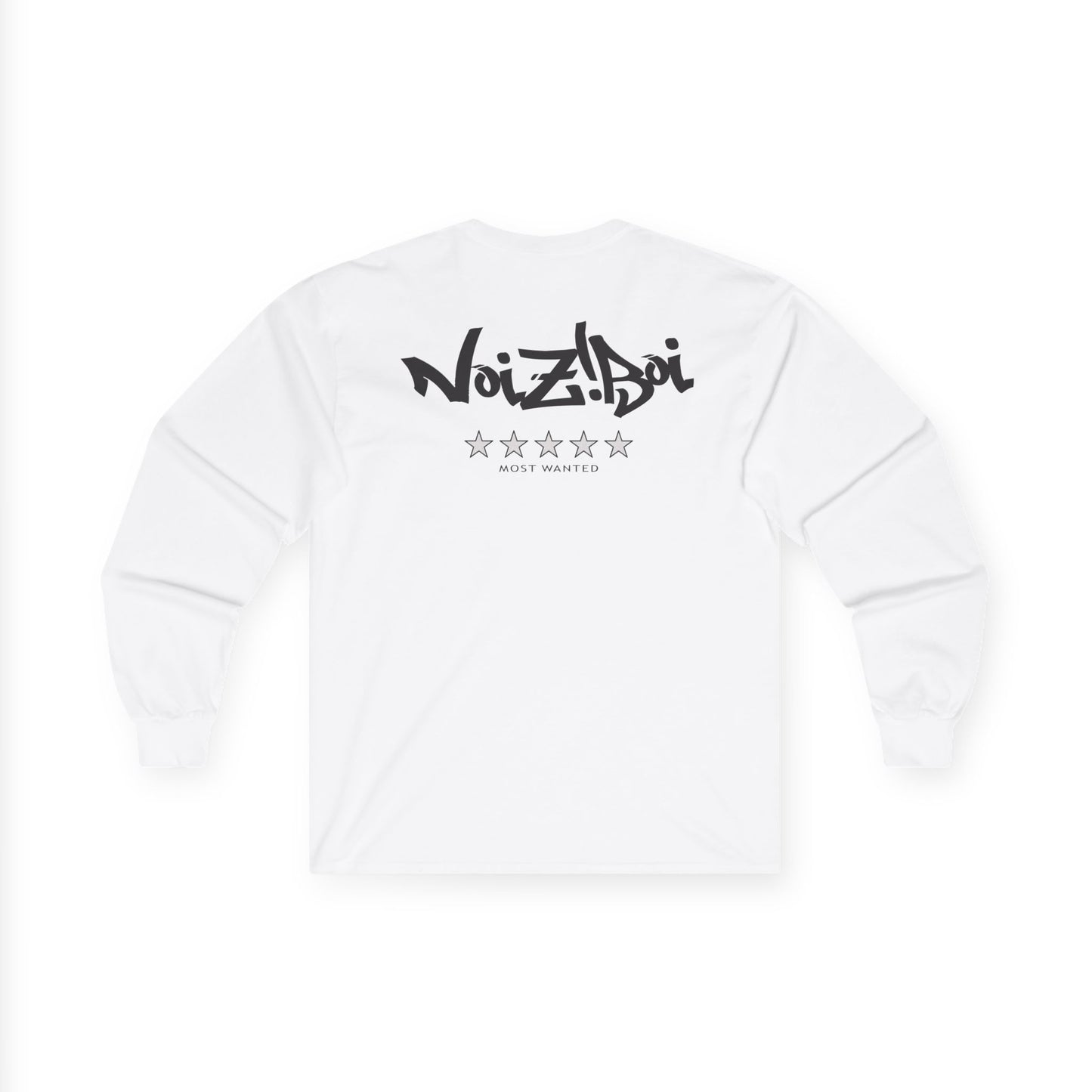 NOIZIBOI DARK LOGO 'MOST WANTED' LONG SLEEVE