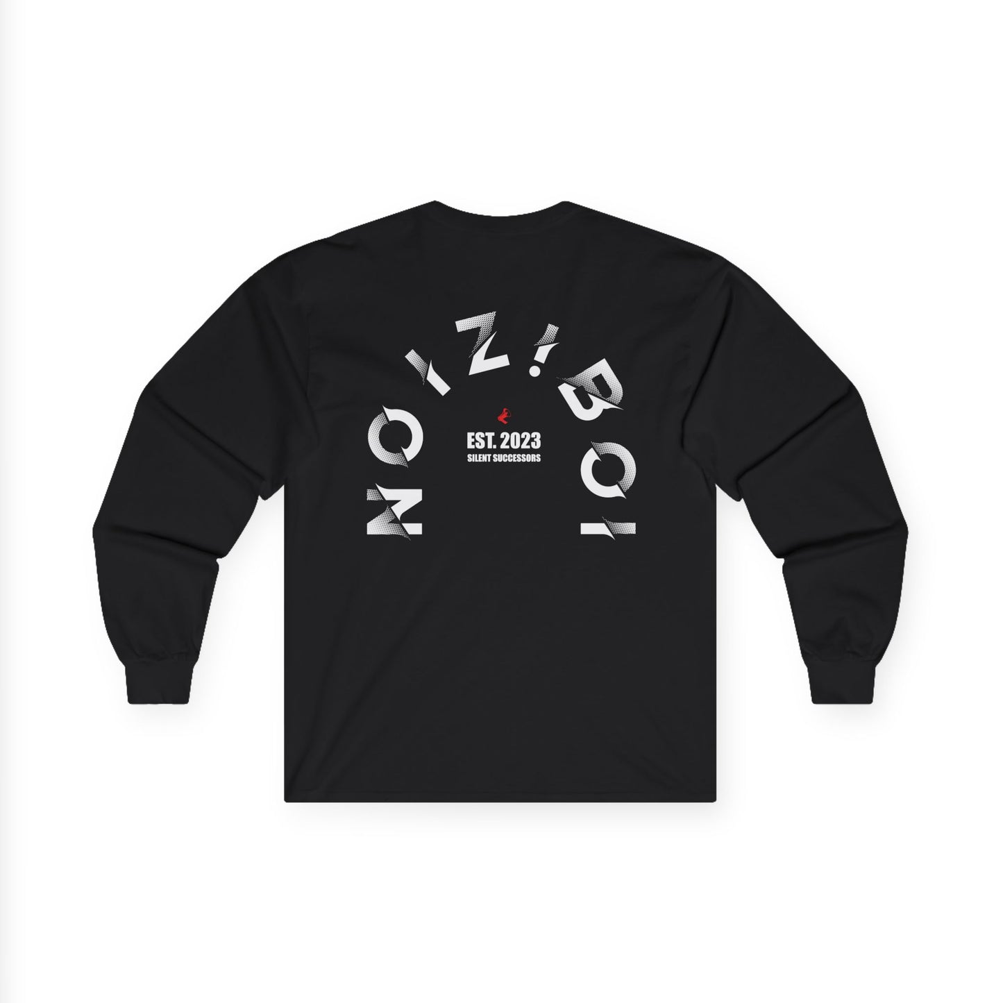 NOIZIBOI CURLED LIGHT LOGO LONG SLEEVE