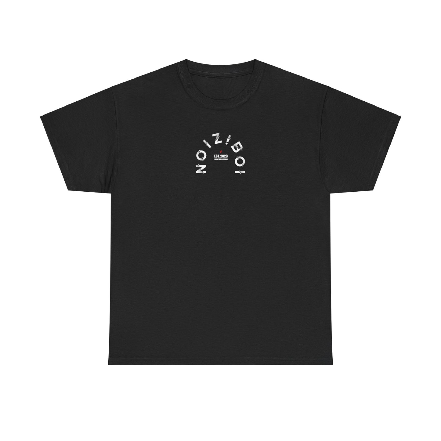 NOIZIBOI CURLED LIGHT LOGO TEE