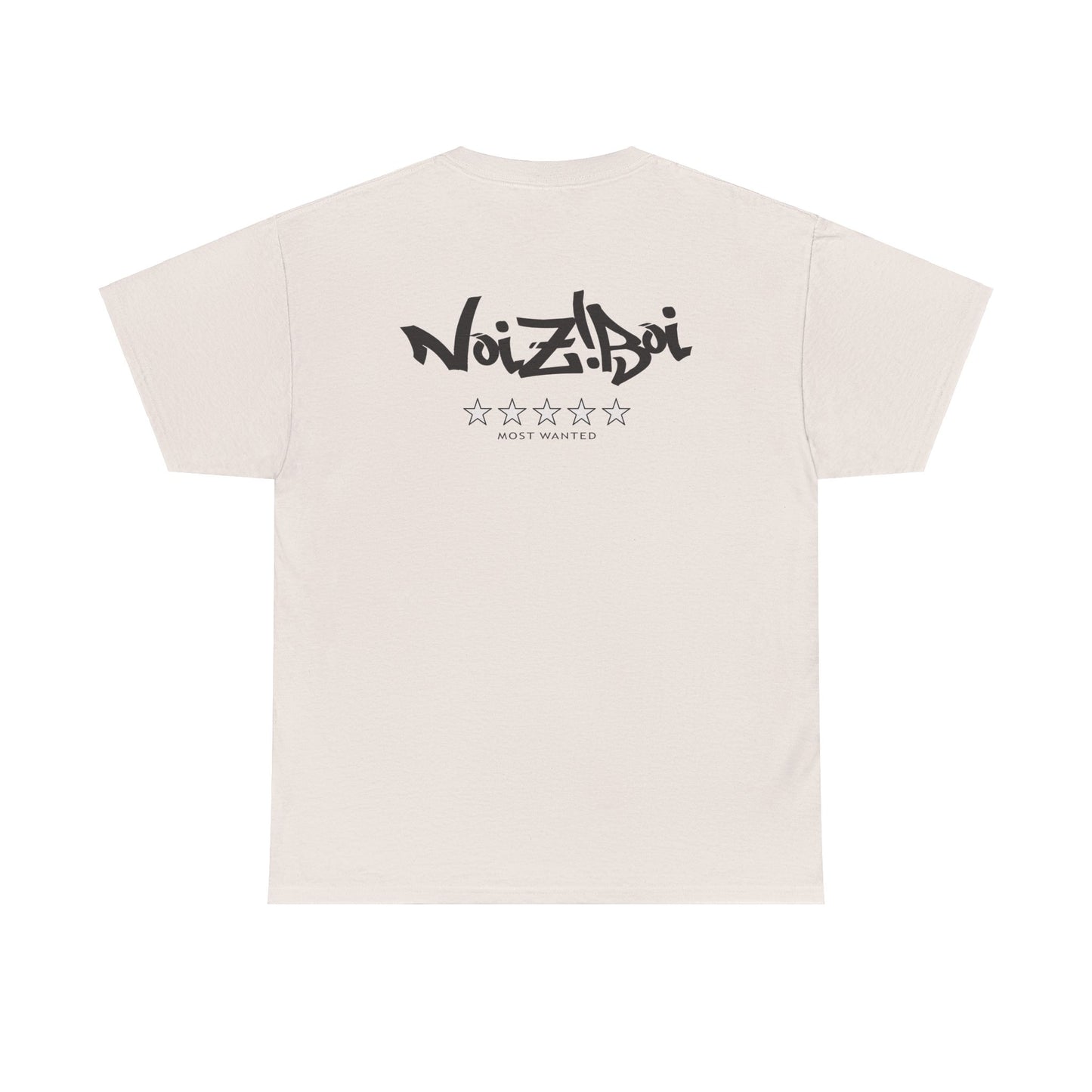 NOIZIBOI DARK LOGO 'MOST WANTED' TEE