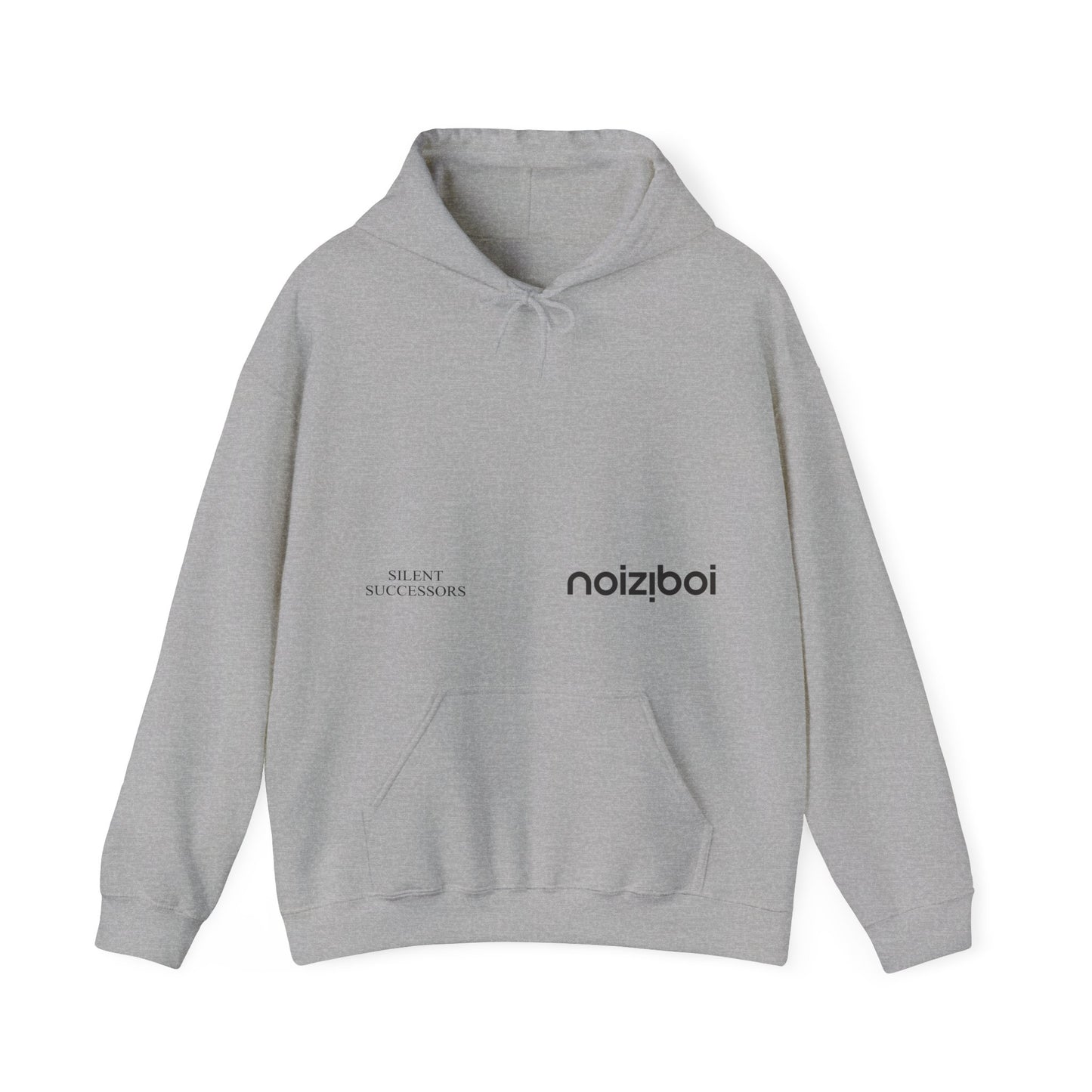 NOIZIBOI DARK LOGO 'ON YOUR SIDE' HOODIE