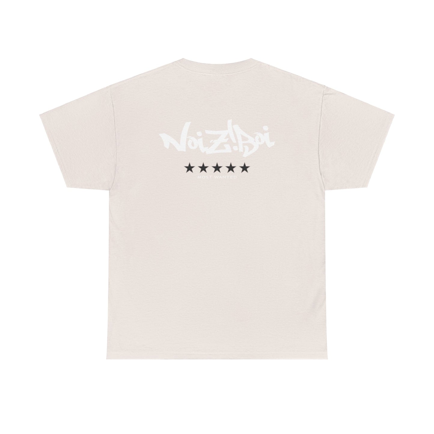 NOIZIBOI LIGHT LOGO 'MOST WANTED' TEE