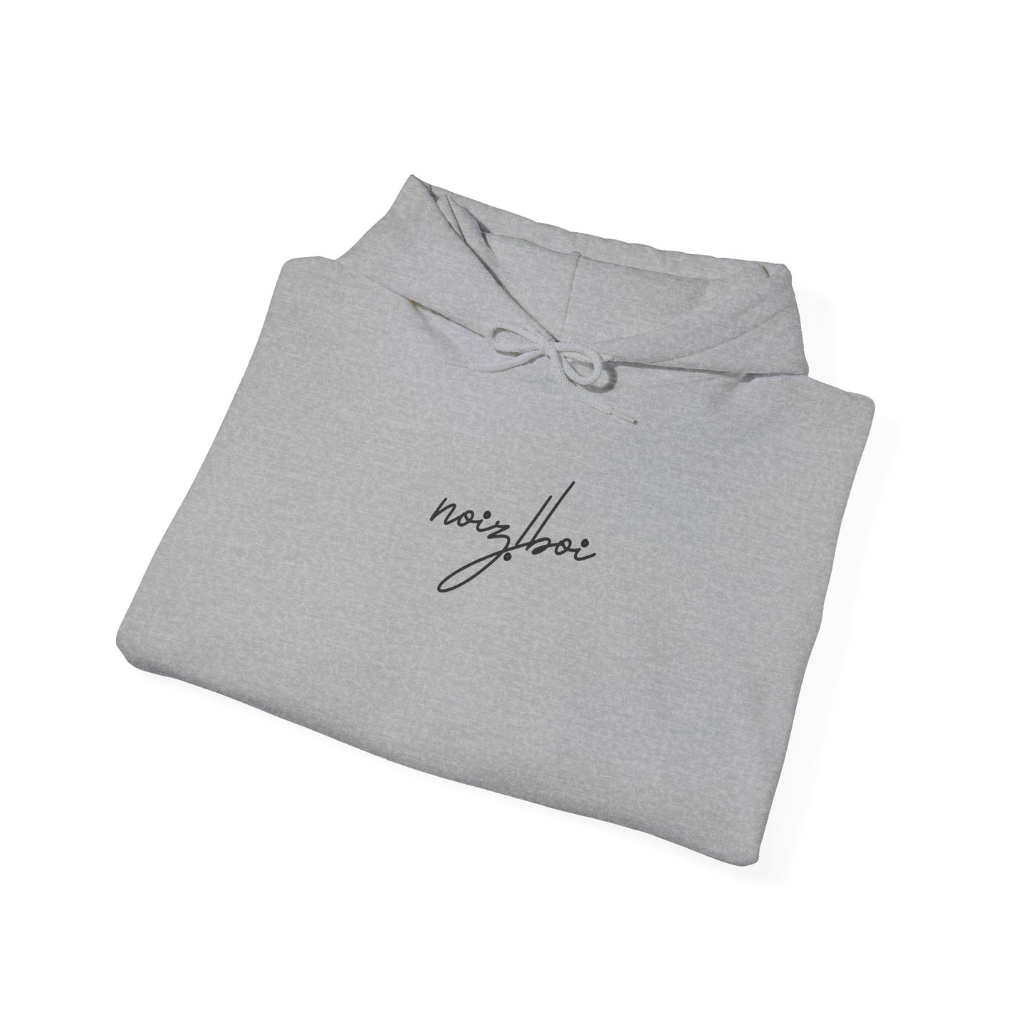 NOIZIBOI DARK LOGO 'CURSIVE' HOODIE