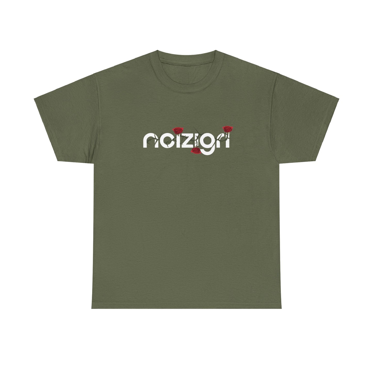 NOIZIGRL FLOURISH 'WINDY ROSE LOGO' TEE