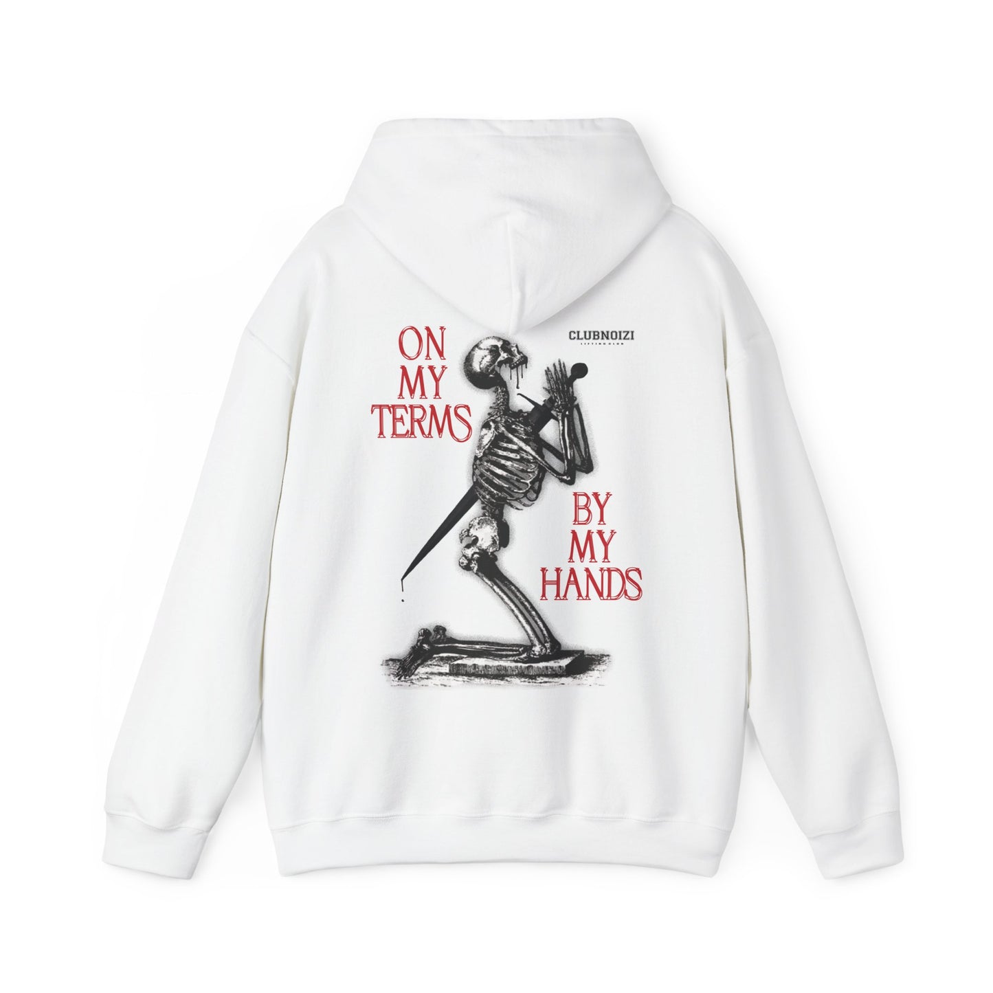 ASCETICISM 'ON MY TERMS - BY MY HANDS' HOODIE