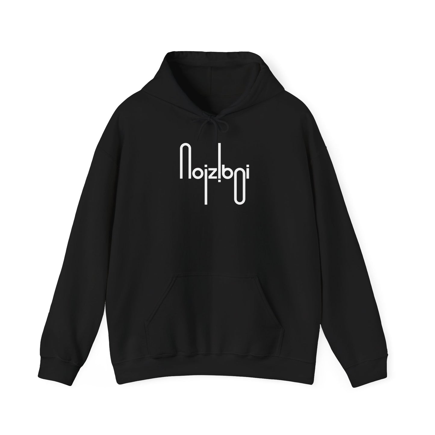 NOIZIBOI STRETCHED LOGO HOODIE
