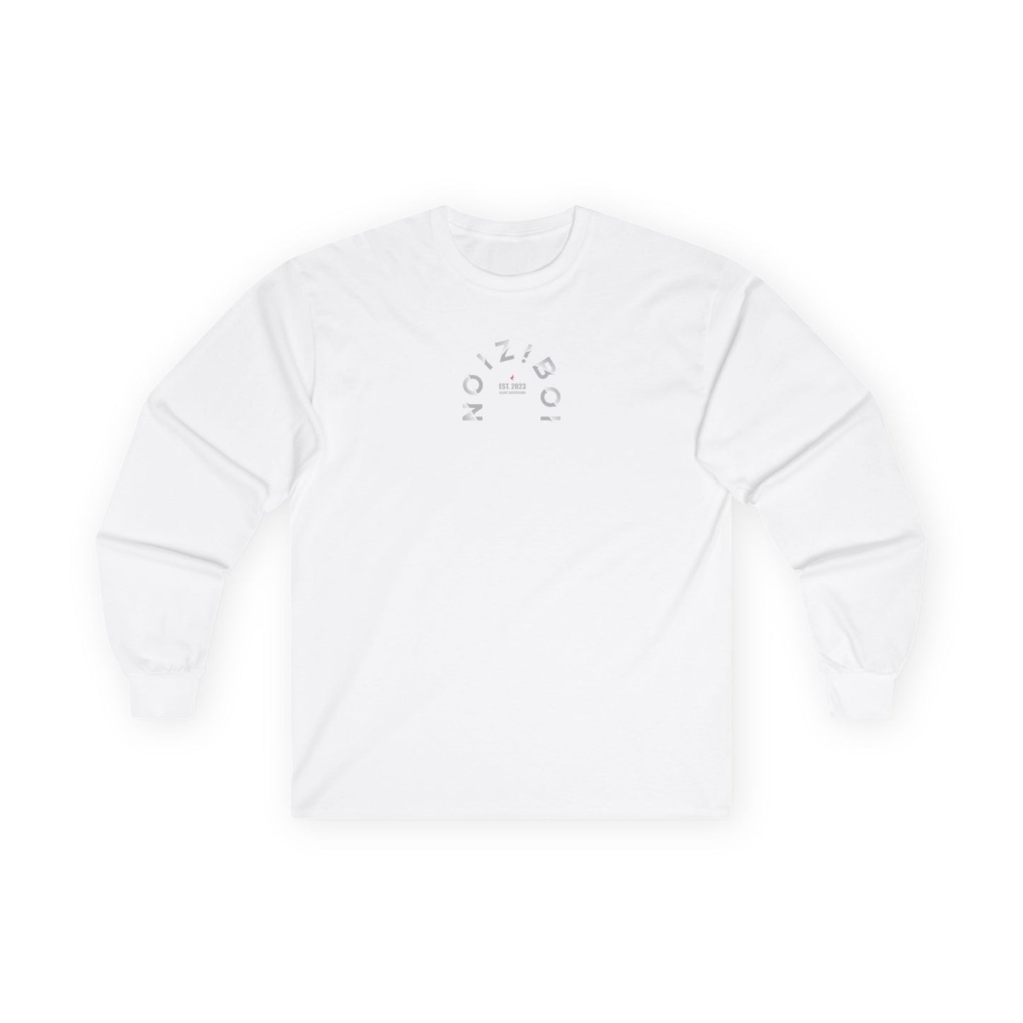 NOIZIBOI CURLED LIGHT LOGO LONG SLEEVE
