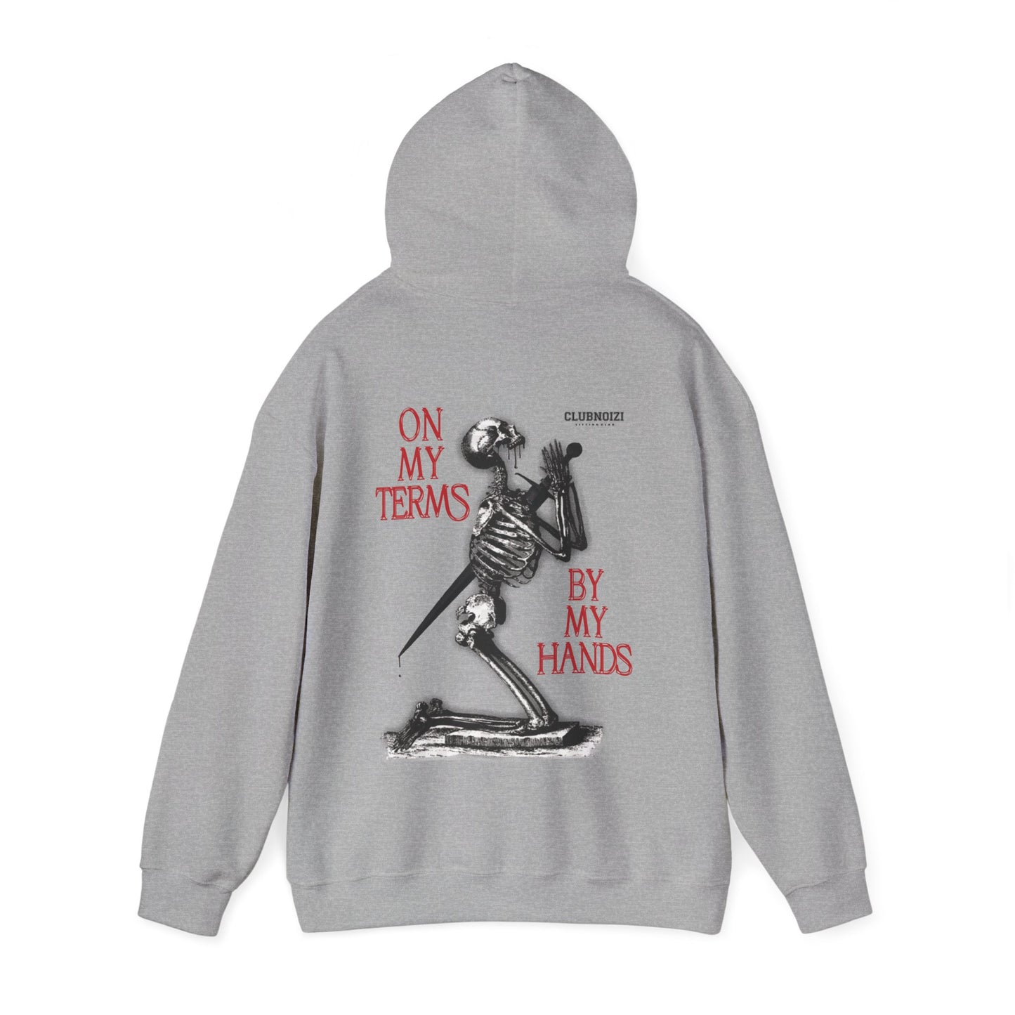 ASCETICISM 'ON MY TERMS - BY MY HANDS' HOODIE