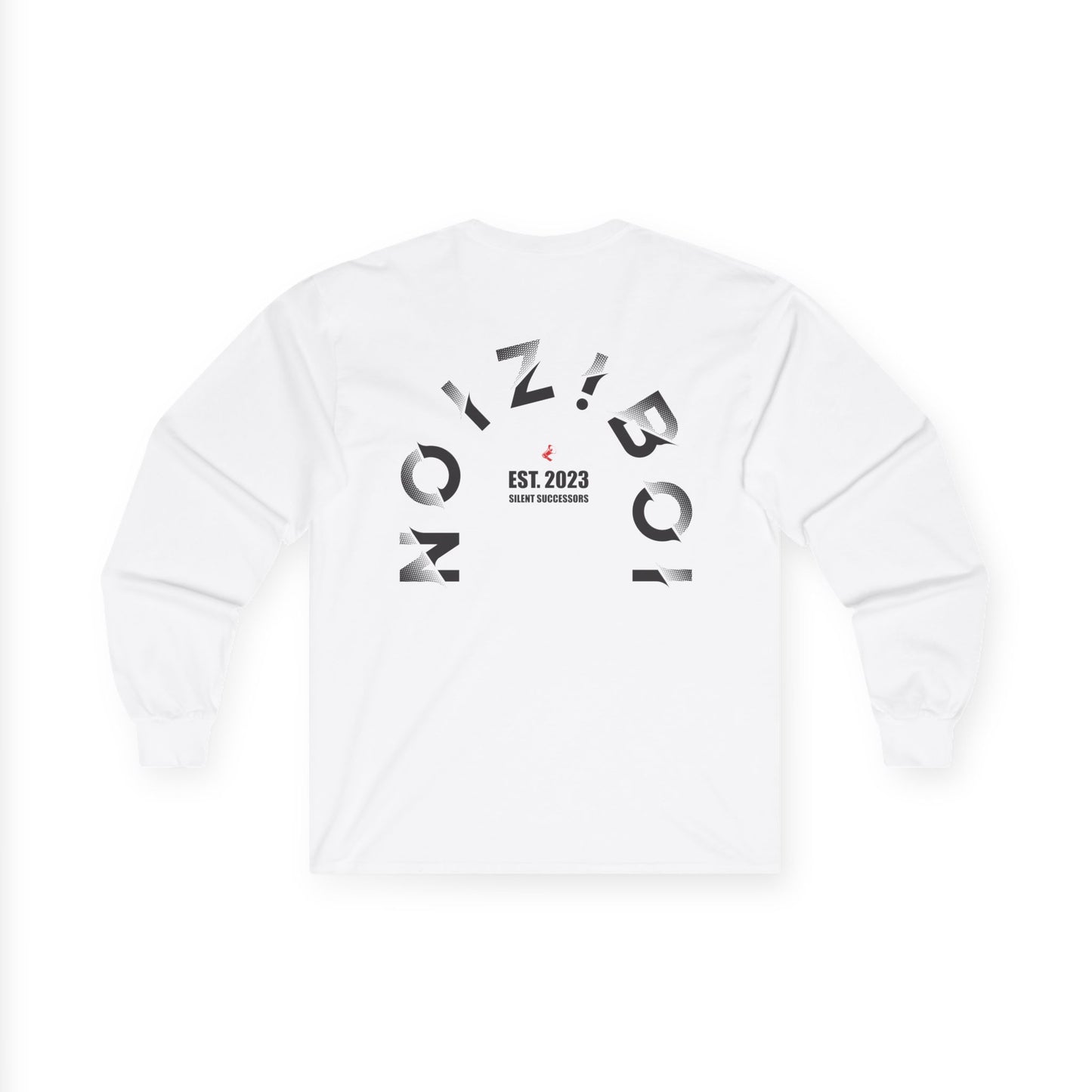 NOIZIBOI CURLED DARK LOGO LONG SLEEVE