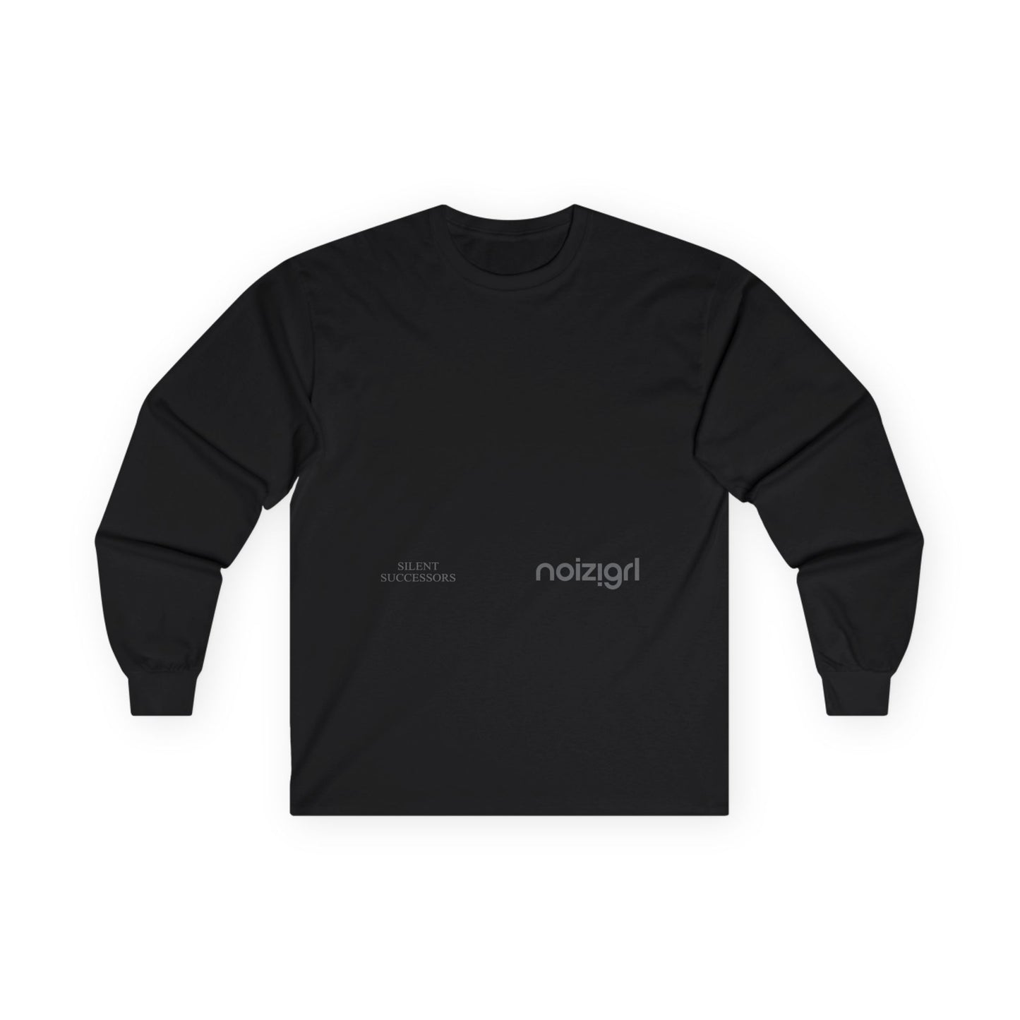 NOIZIGRL DARK LOGO 'ON YOUR SIDE' LONG SLEEVE