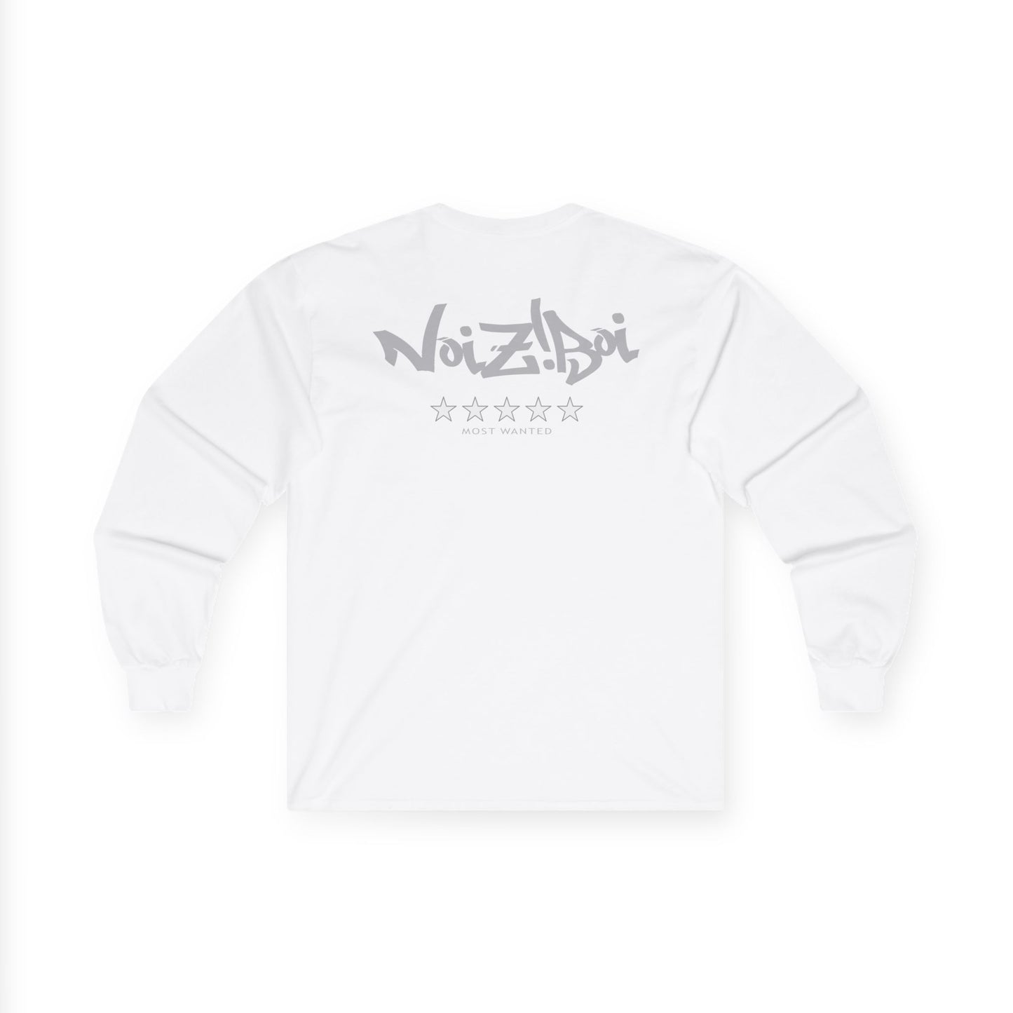 NOIZIBOI LIGHT LOGO 'MOST WANTED' LONG SLEEVE