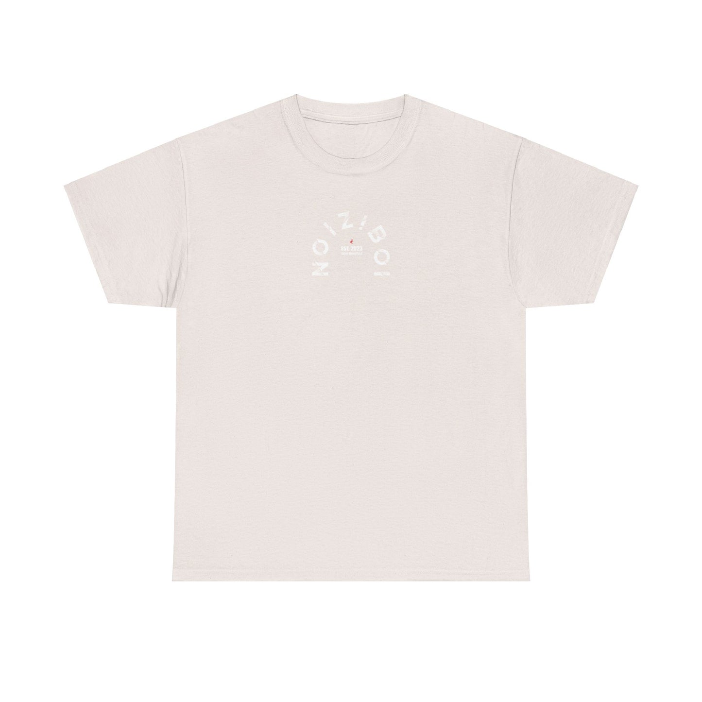 NOIZIBOI CURLED LIGHT LOGO TEE