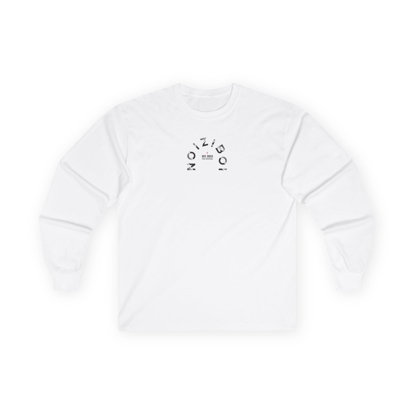 NOIZIBOI CURLED DARK LOGO LONG SLEEVE