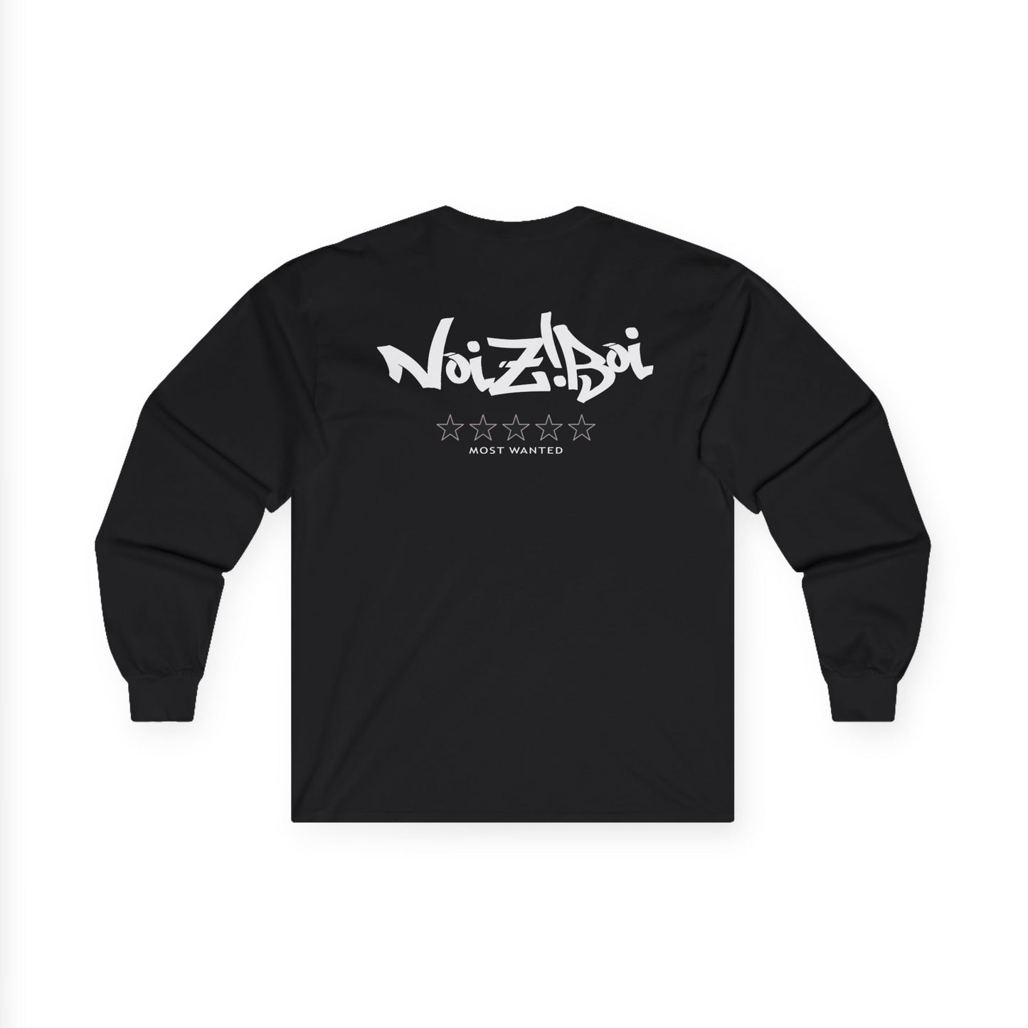 NOIZIBOI LIGHT LOGO 'MOST WANTED' LONG SLEEVE