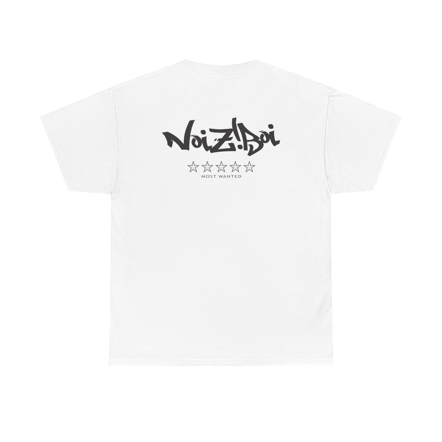 NOIZIBOI DARK LOGO 'MOST WANTED' TEE