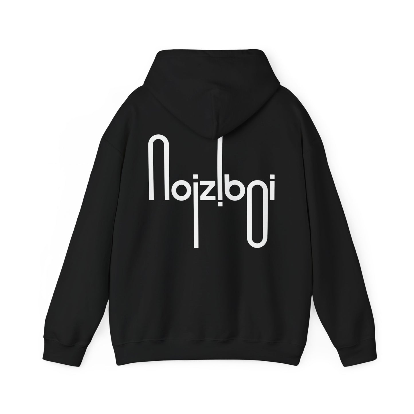 NOIZIBOI STRETCHED LOGO HOODIE