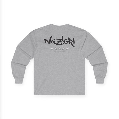 NOIZIGRL DARK LOGO 'MOST WANTED' LONG SLEEVE