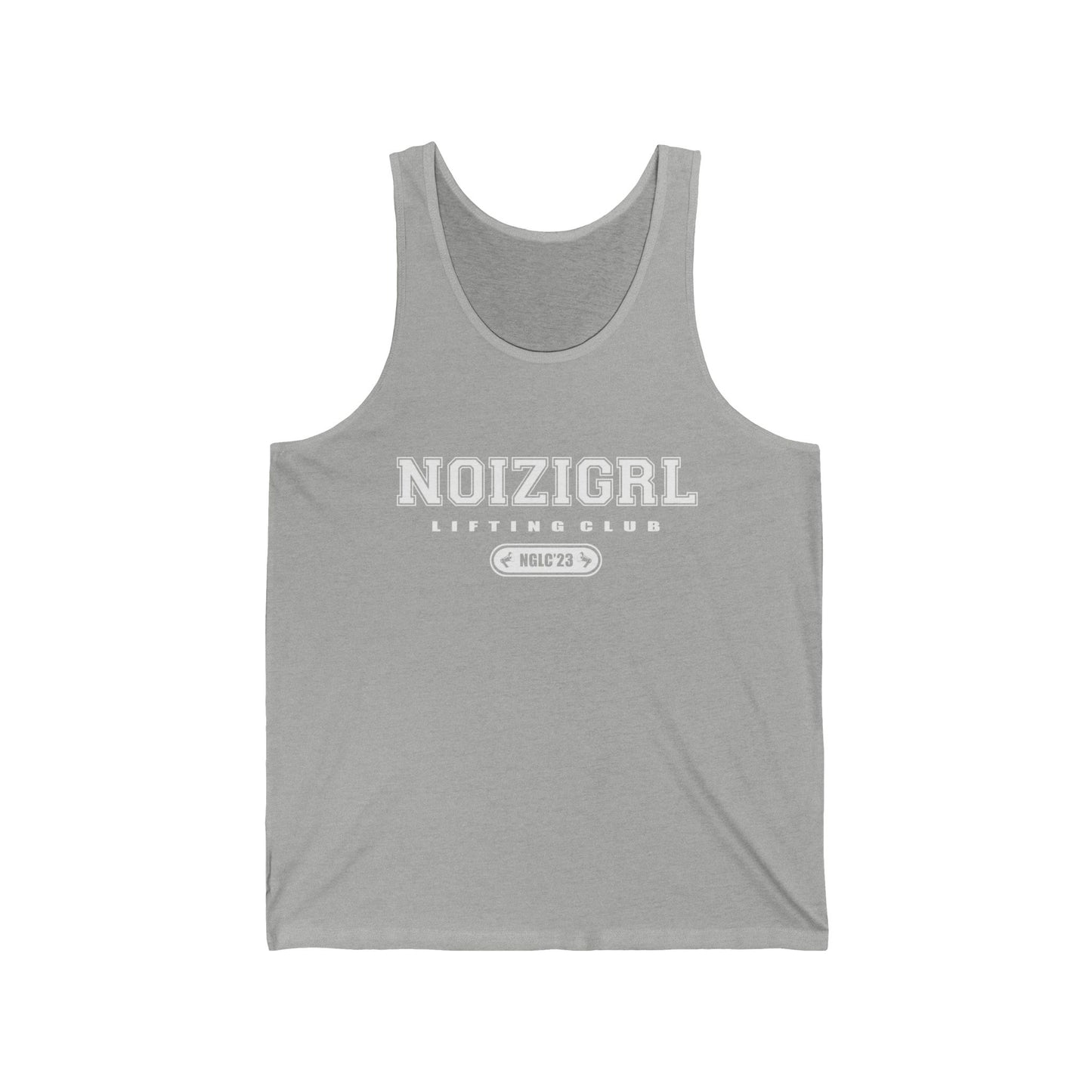 NOIZIGRL LIGHT LOGO 'CAMPUS' TANK