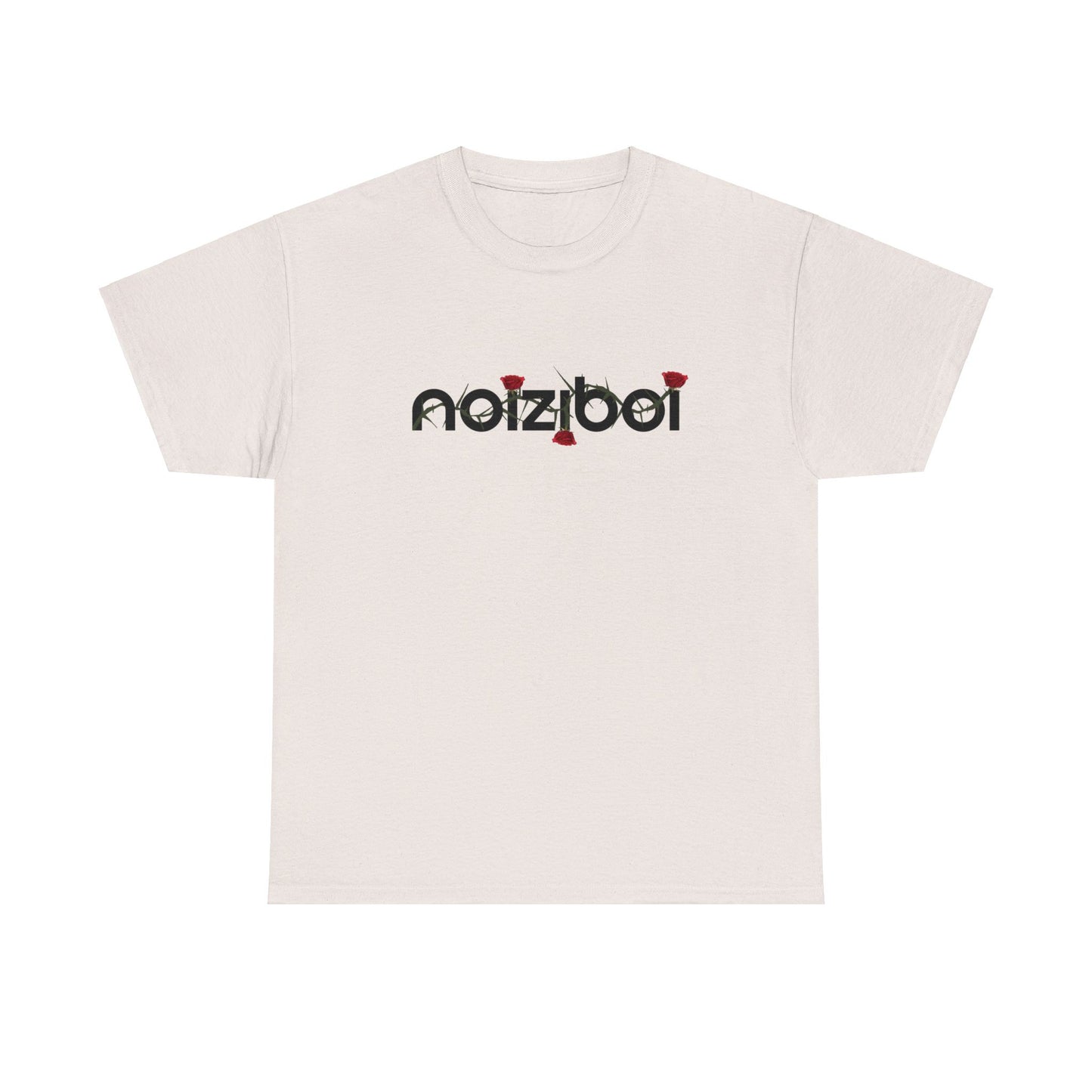 NOIZIBOI FLOURISH 'WINDY ROSE LOGO' TEE