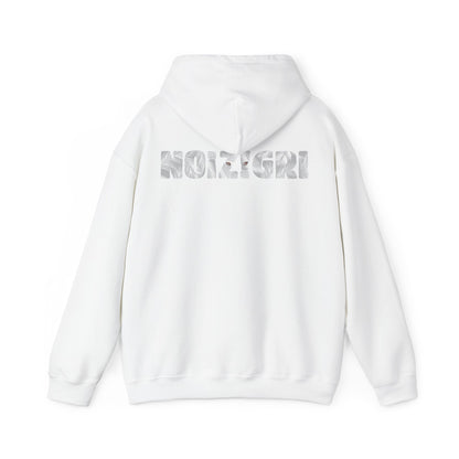 NOIZIGRL 'THE HUNT' LIGHT LOGO  HOODIE