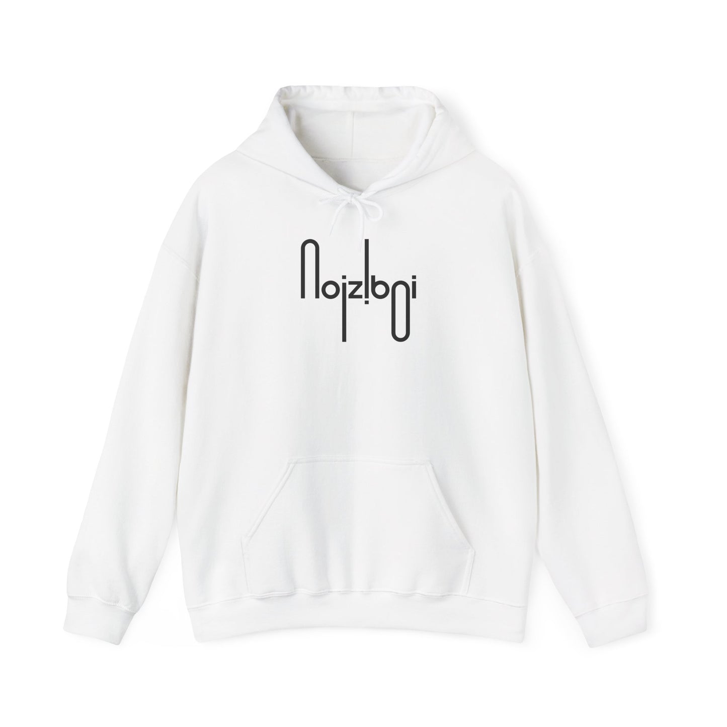 NOIZIBOI STRETCHED LOGO HOODIE