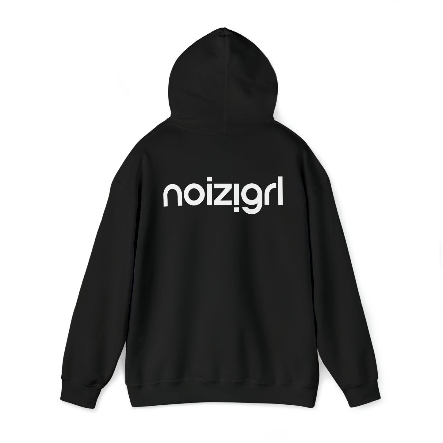 NOIZIGRL LIGHT LOGO HOODIE