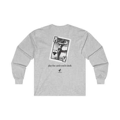 NOIZIGRL 'QUEEN CARD' LONG SLEEVE