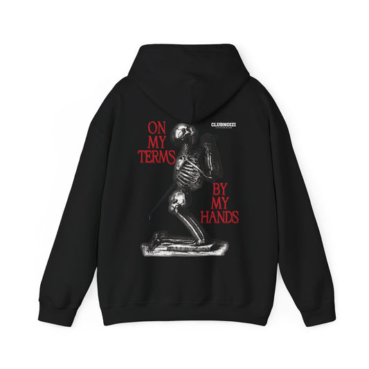 ASCETICISM 'ON MY TERMS - BY MY HANDS' HOODIE
