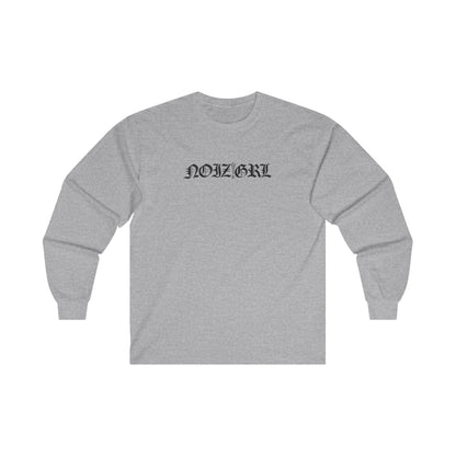 NOIZIGRL DARK LOGO LONG SLEEVE