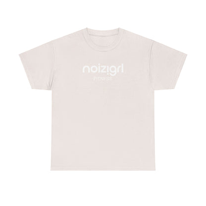 NOIZIGRL LIGHT LOGO 'FITNESS' TEE