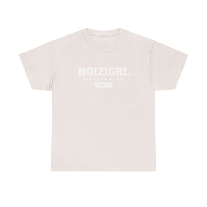 NOIZIGRL LIGHT LOGO 'CAMPUS' TEE