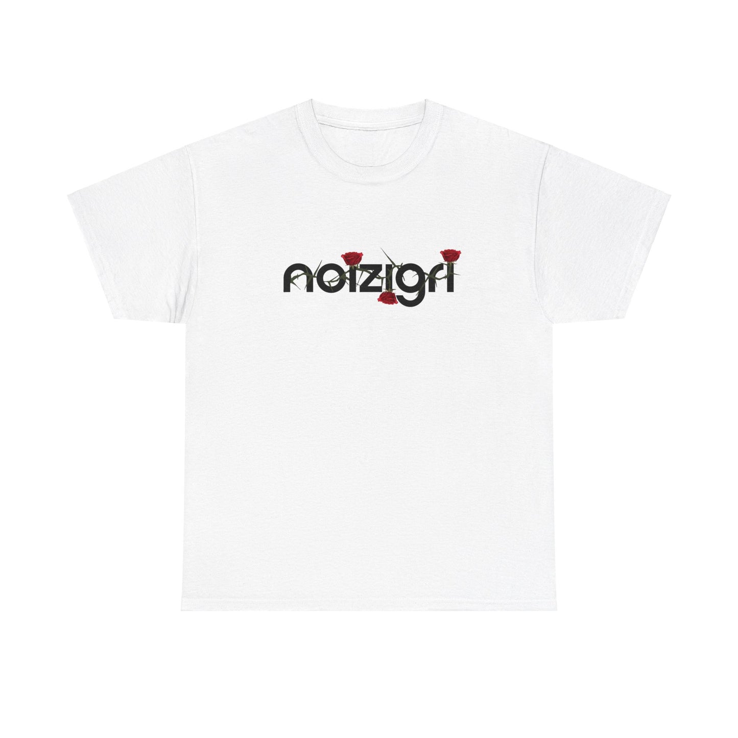 NOIZIGRL FLOURISH 'WINDY ROSE LOGO' TEE