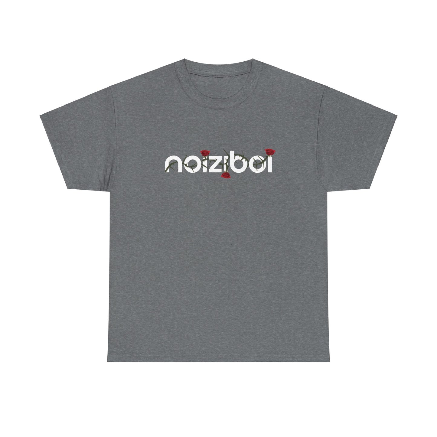 NOIZIBOI FLOURISH 'WINDY ROSE LOGO' TEE