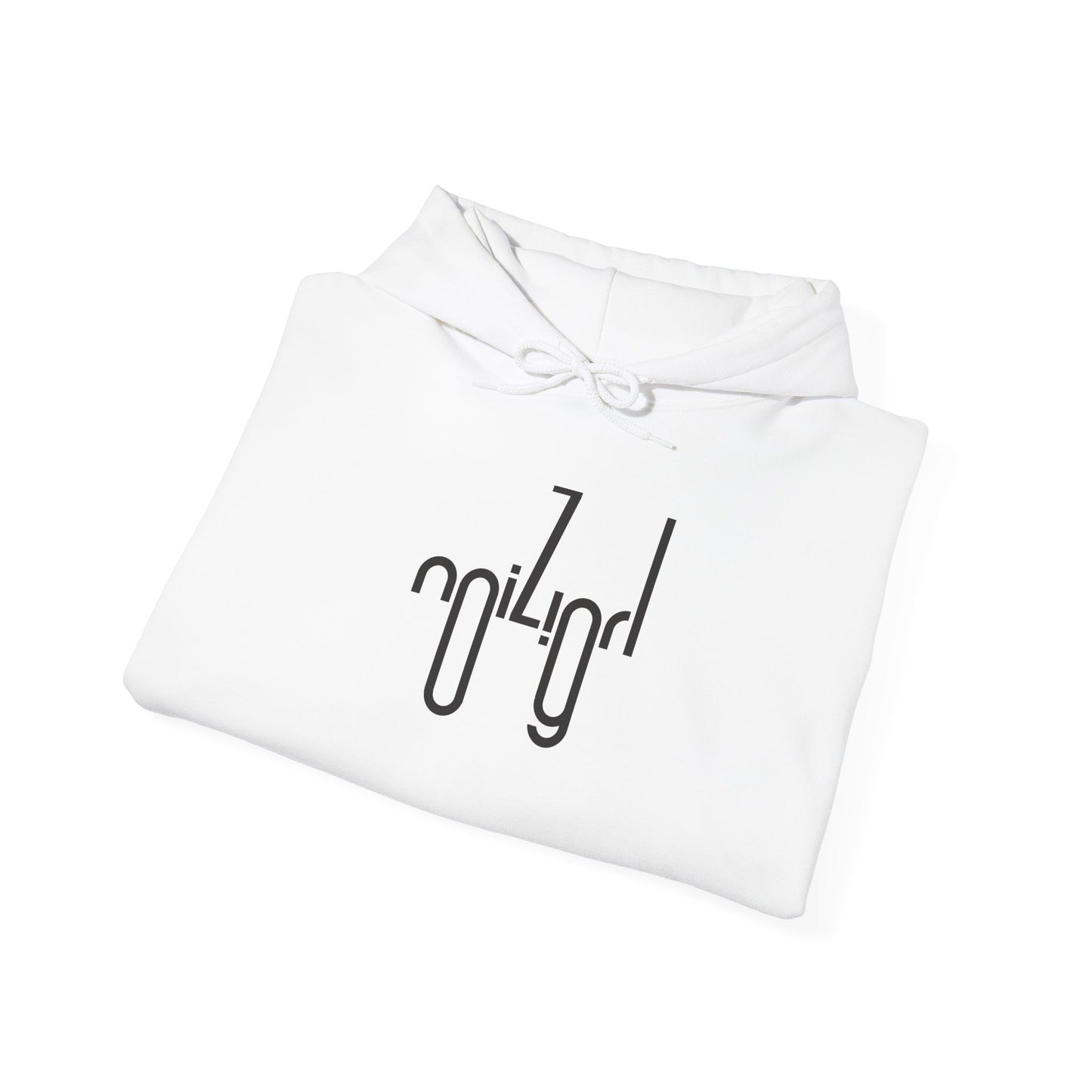 NOIZIGRL STRETCHED LOGO HOODIE