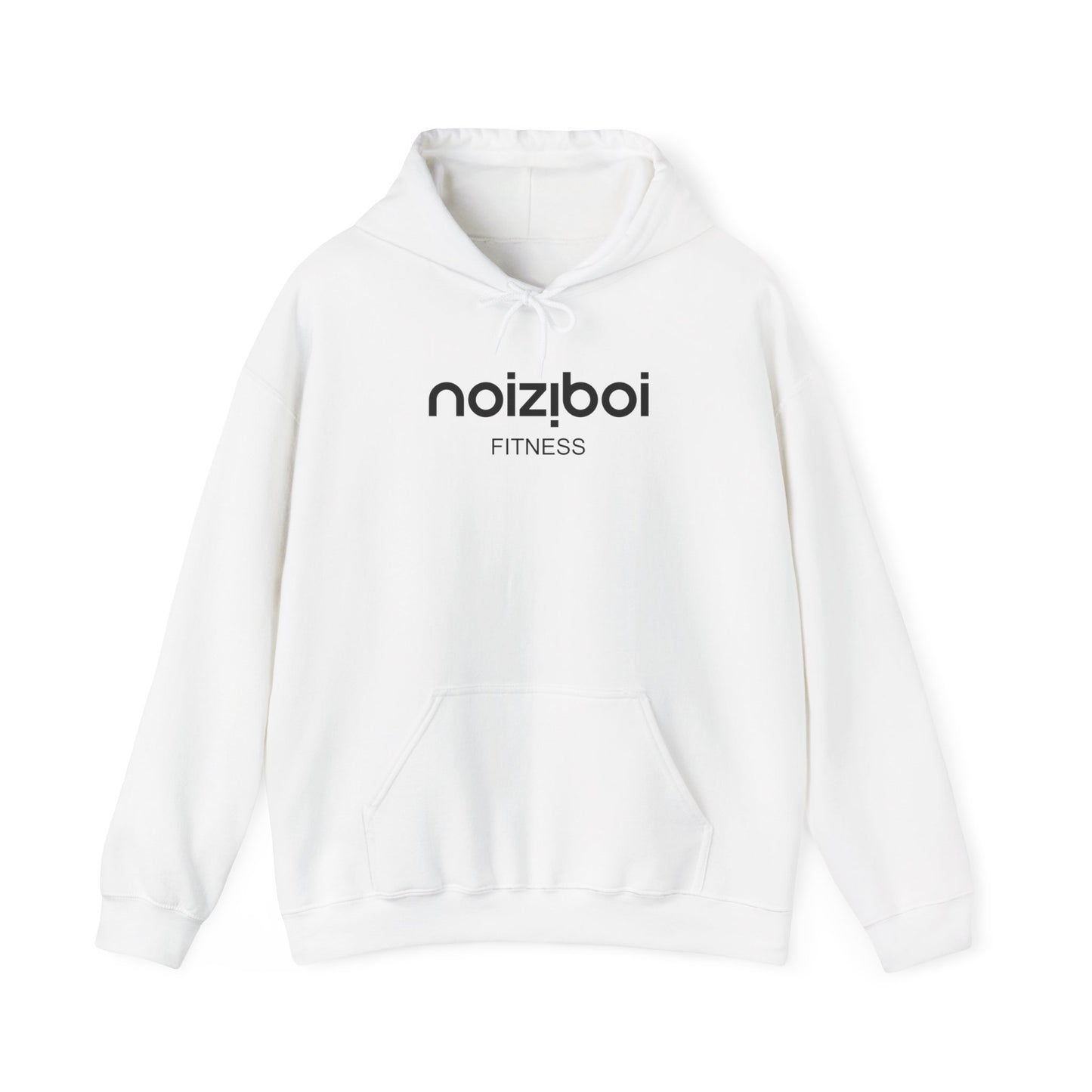 NOIZIBOI DARK LOGO 'FITNESS' HOODIE