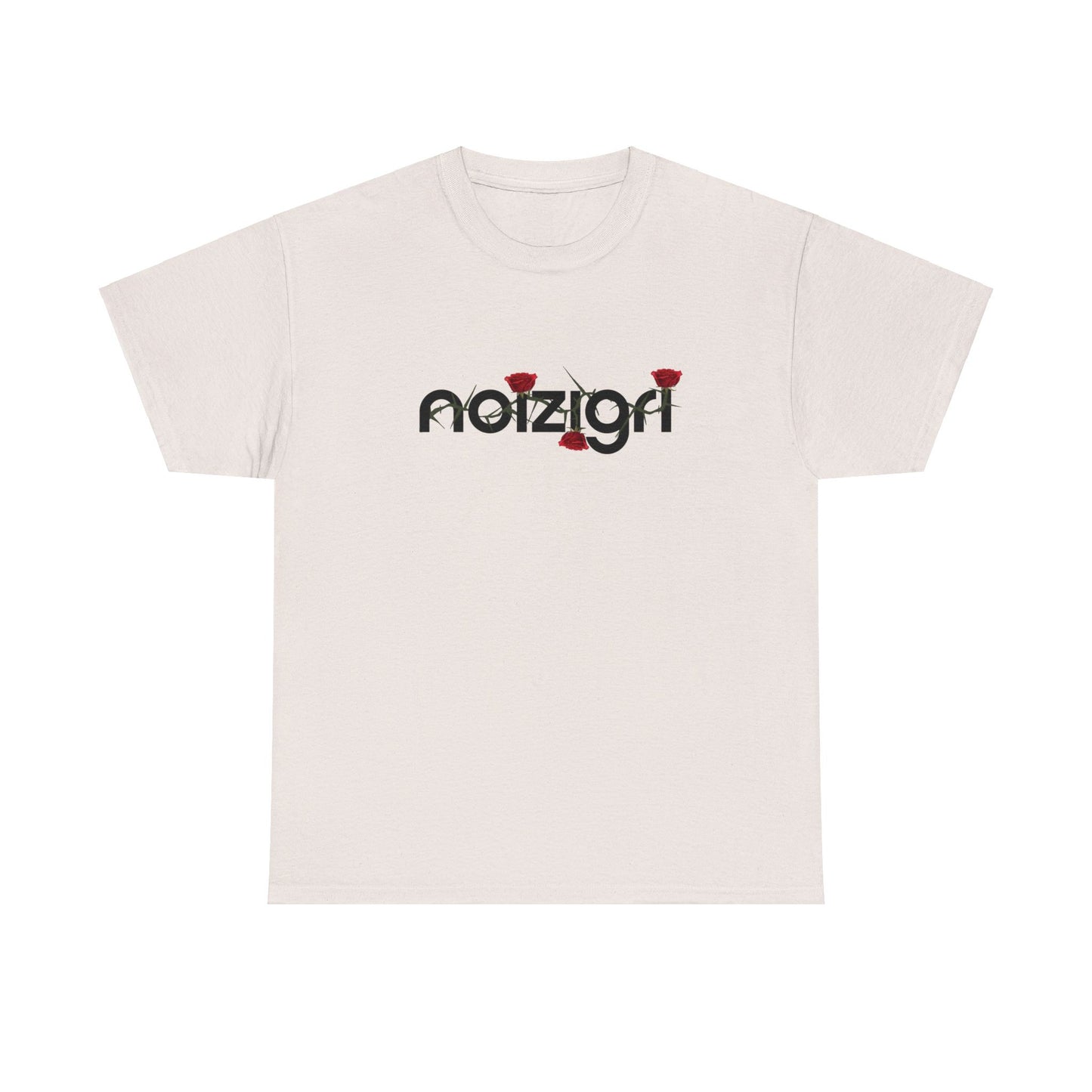 NOIZIGRL FLOURISH 'WINDY ROSE LOGO' TEE