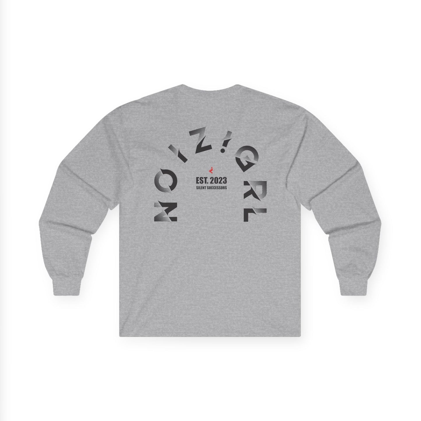 NOIZIGRL CURLED DARK LOGO LONG SLEEVE