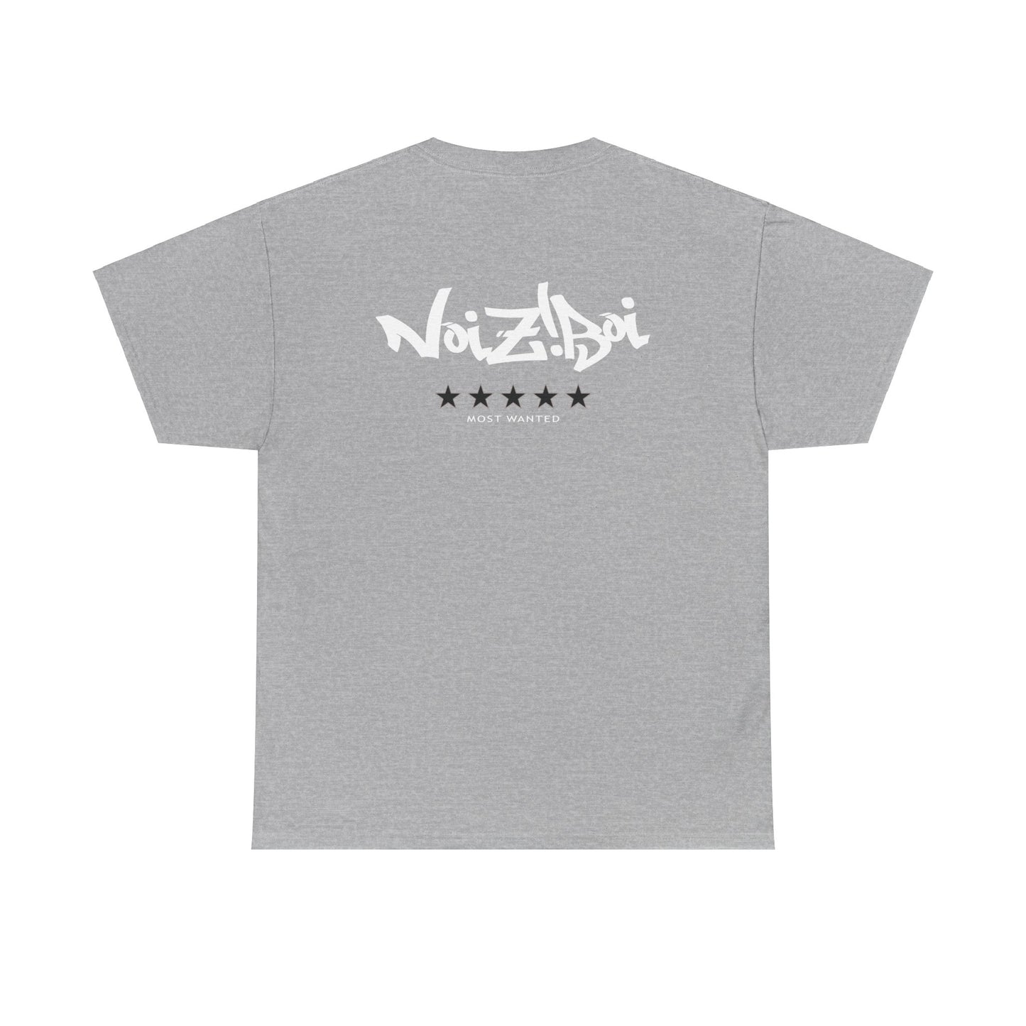 NOIZIBOI LIGHT LOGO 'MOST WANTED' TEE