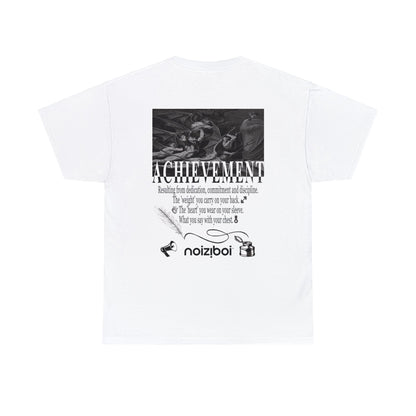 NOIZIBOI SCRIPTURE 'ACHIEVEMENT' TEE