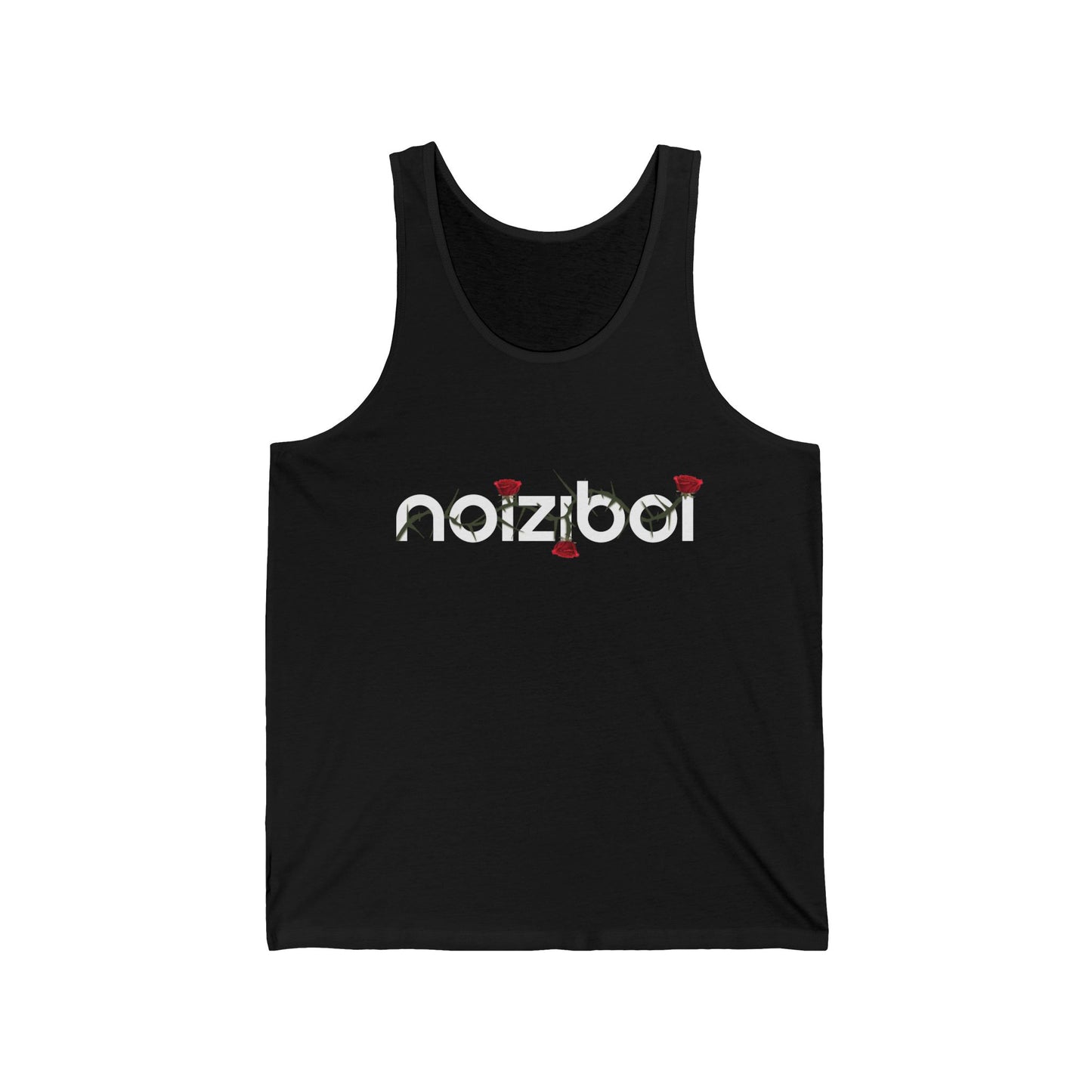 NOIZIBOI FLOURISH 'WINDY ROSE LOGO' TANK