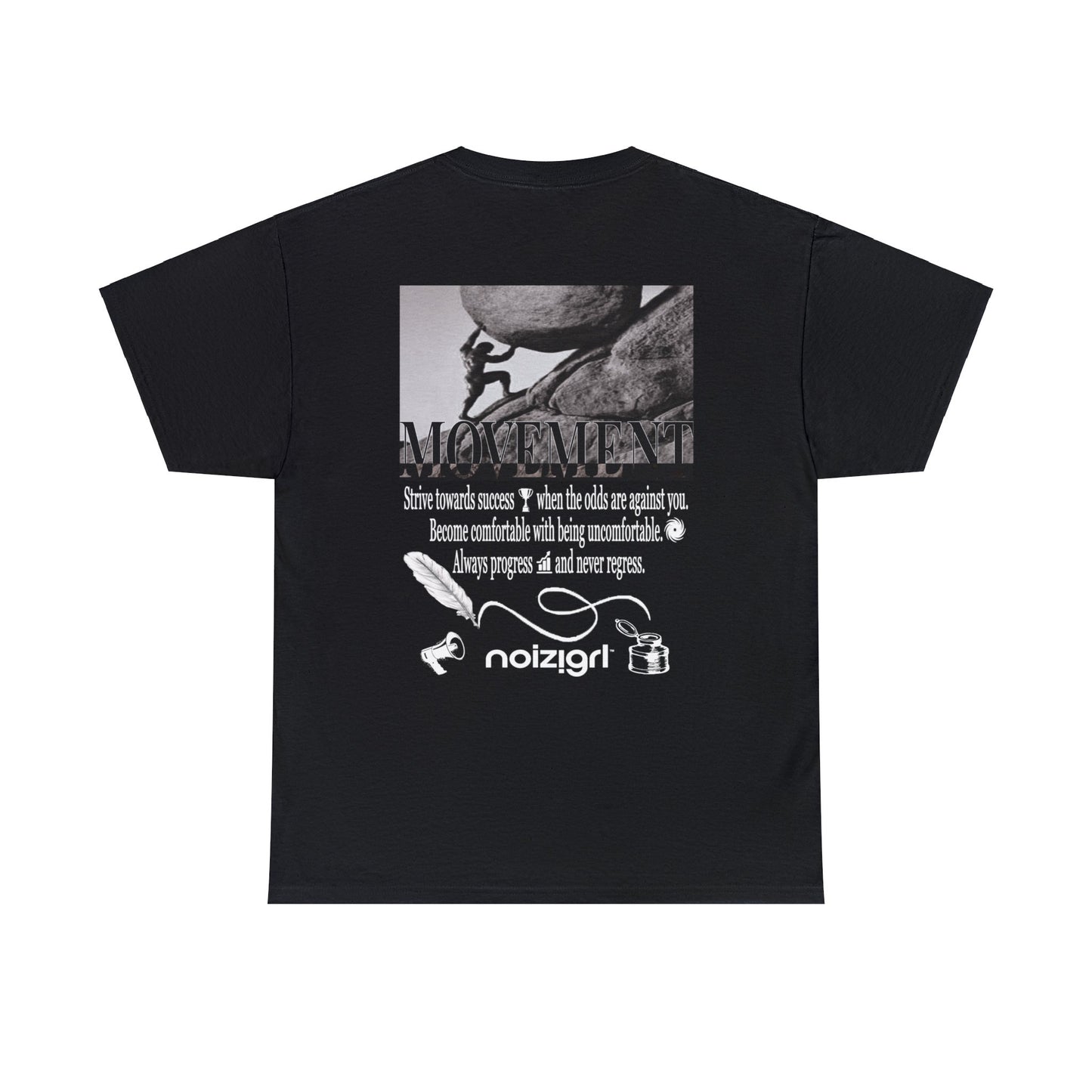 NOIZIGRL SCRIPTURE 'MOVEMENT' TEE