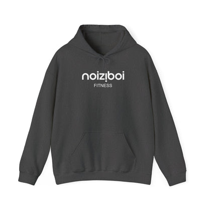 NOIZIBOI LIGHT LOGO 'FITNESS' HOODIE