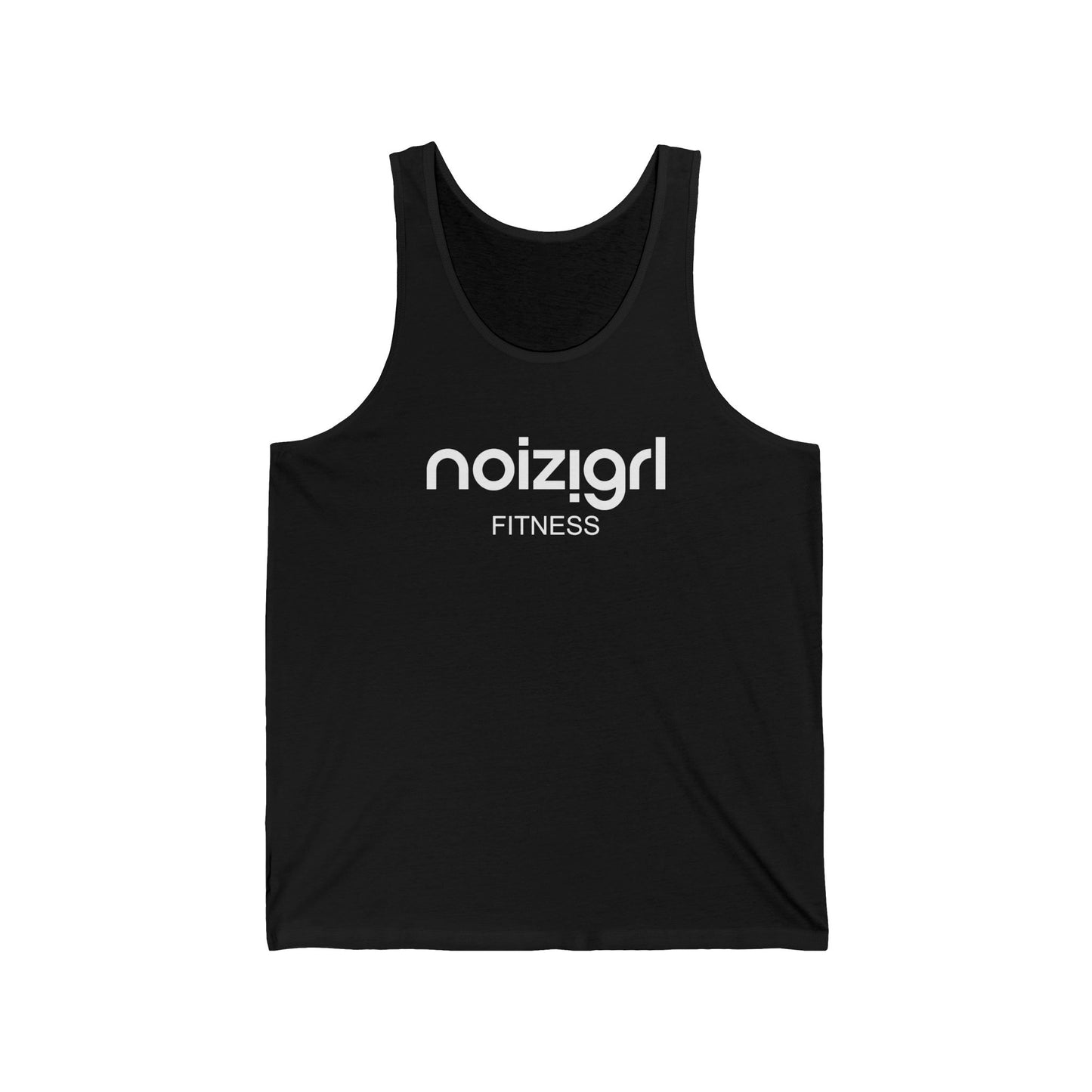 NOIZIGRL LIGHT LOGO 'FITNESS' TANK